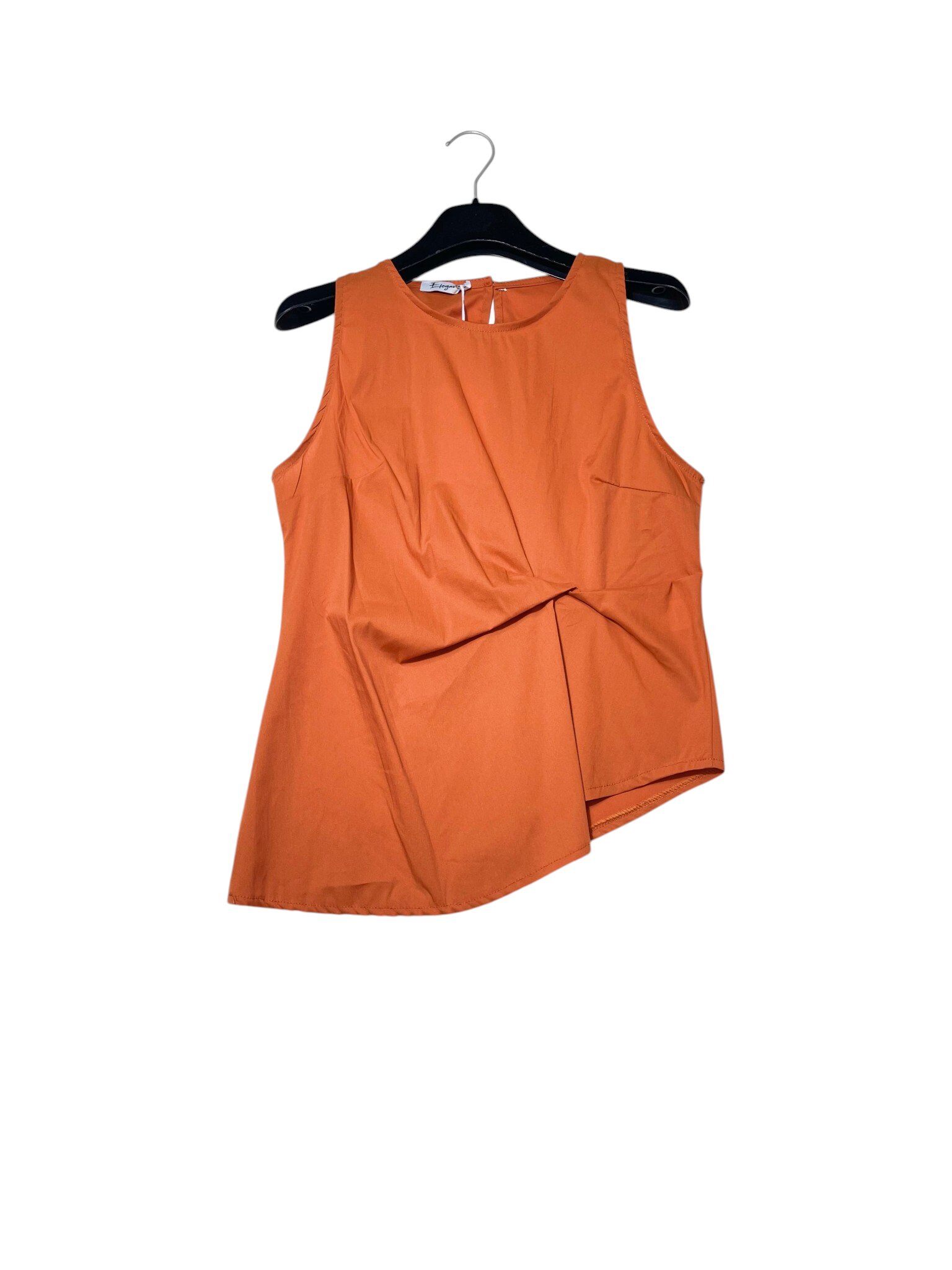 Wholesaler Elegance - Asymmetric top with side ruching