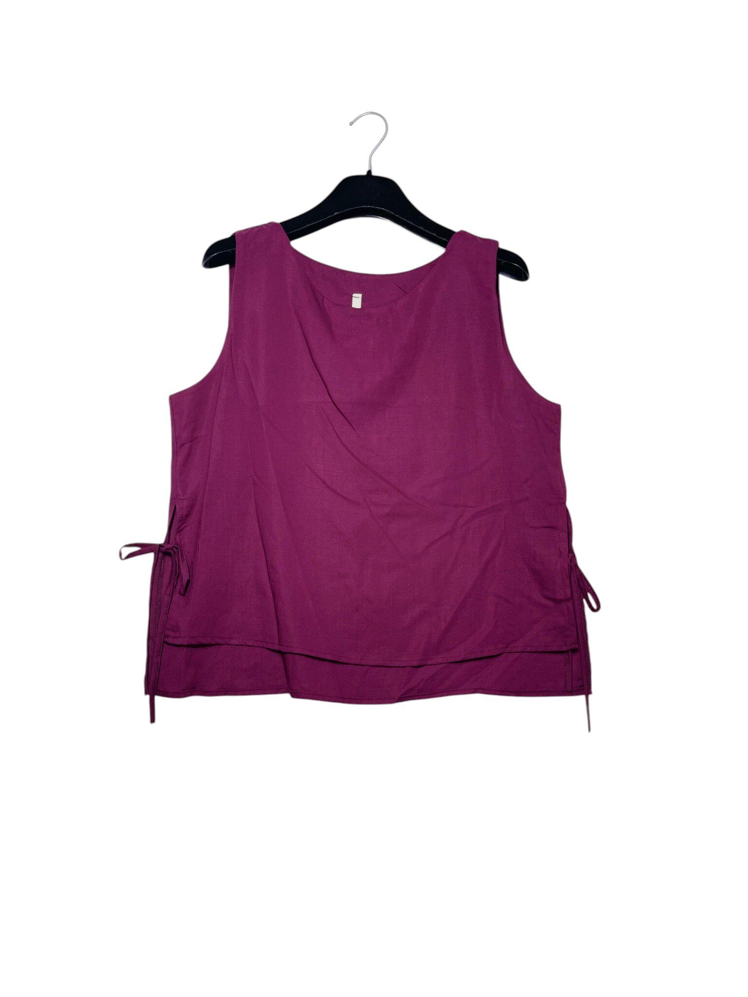 Wholesaler Elegance - Tank top with side laces, longer at the back