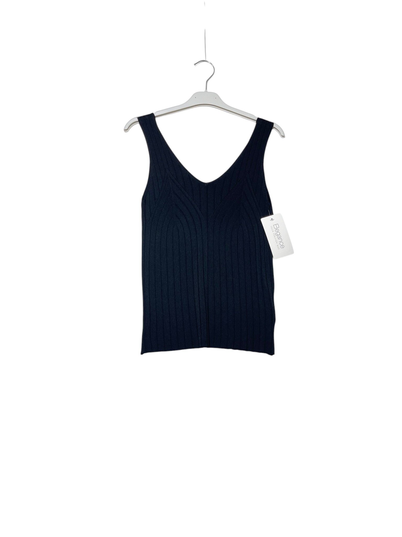 Wholesaler Elegance - Leaf-patterned viscose yarn top