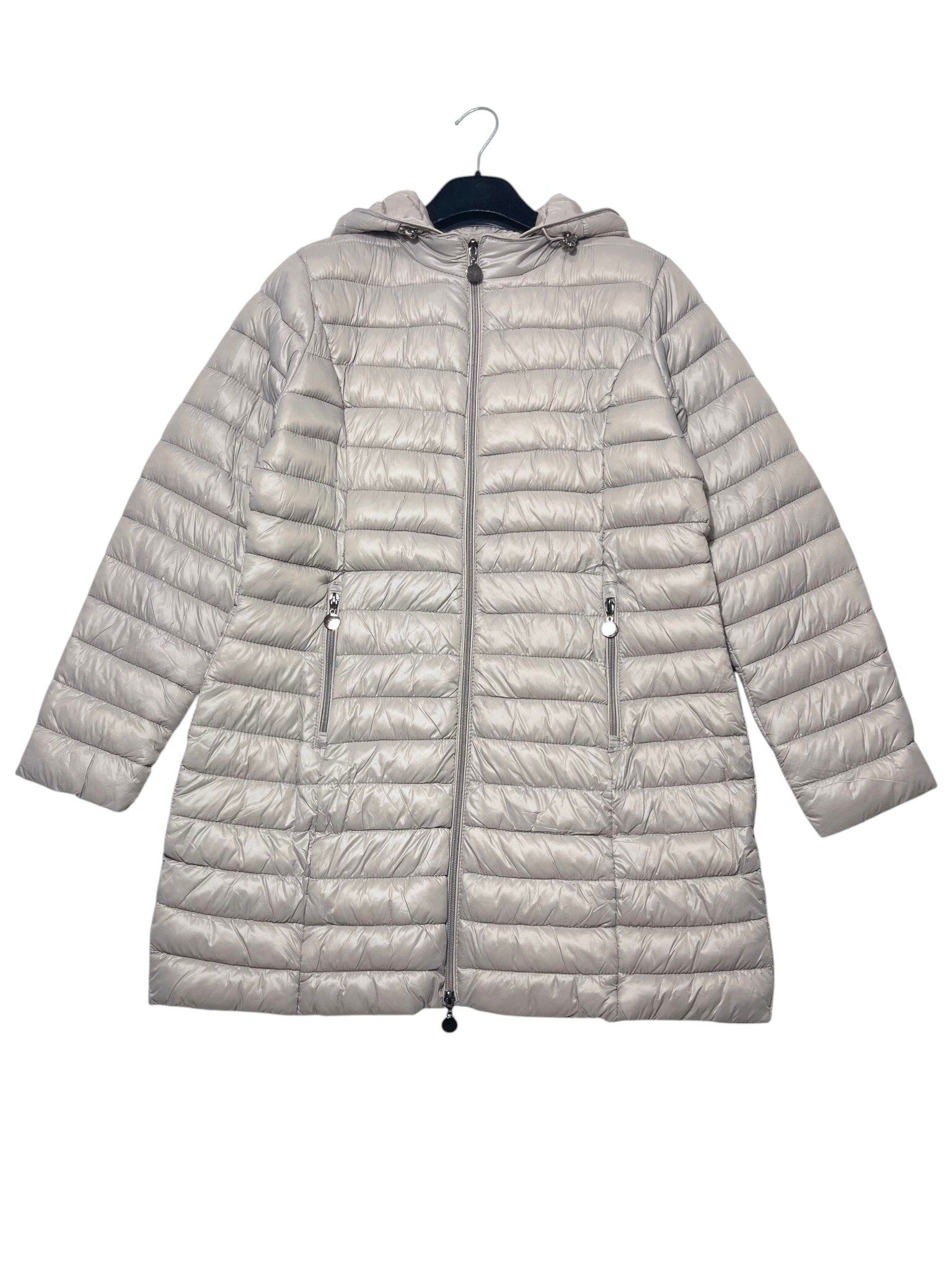 Grossista Elegance - Piumino lungo 100 grammi con zip