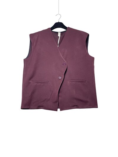 Grossiste Elegance - Gilet grande taille à double bouton Grossiste Elegance - Gilet grande taille à double bouton