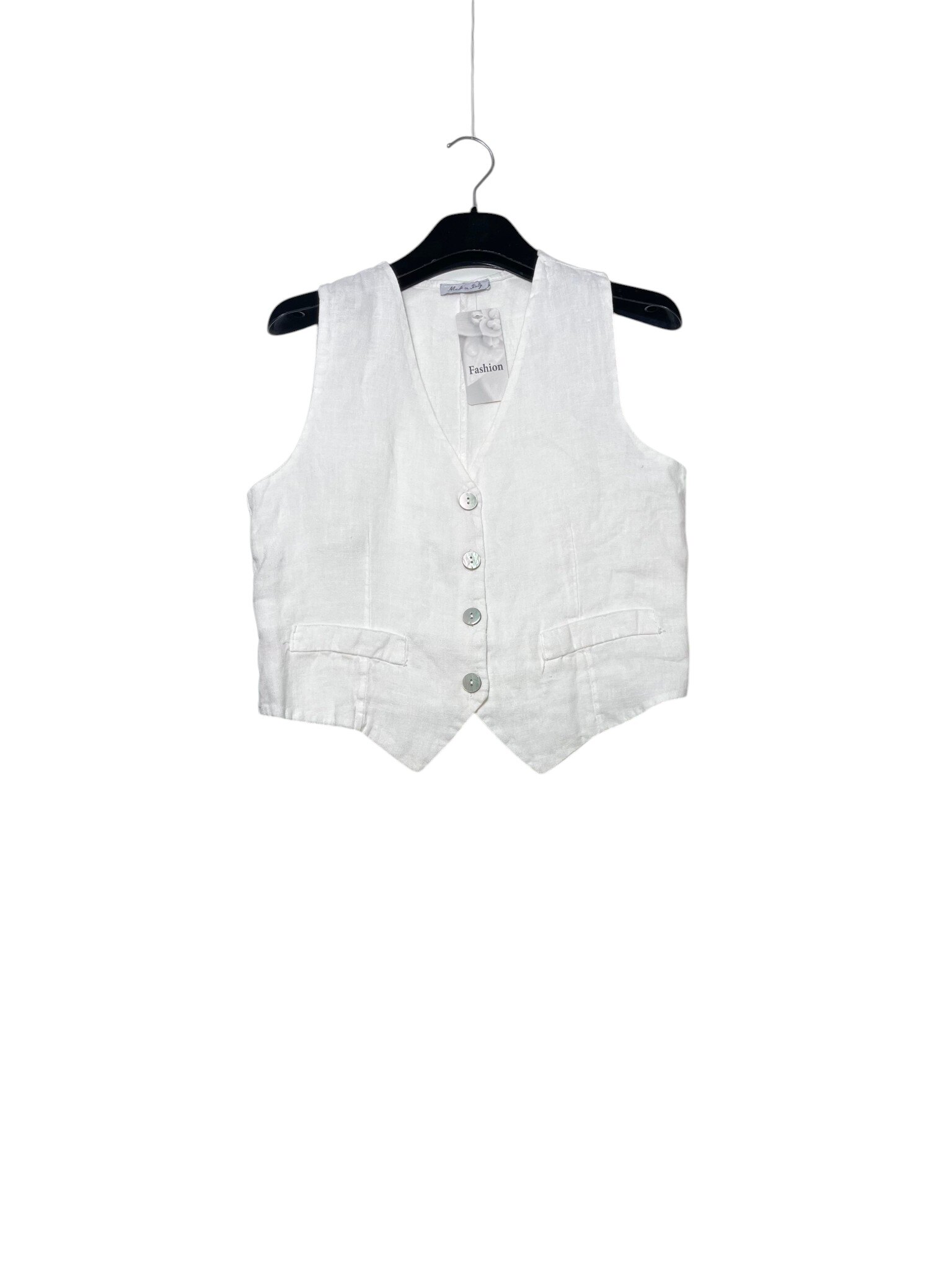 Wholesaler Elegance - Pure linen vest