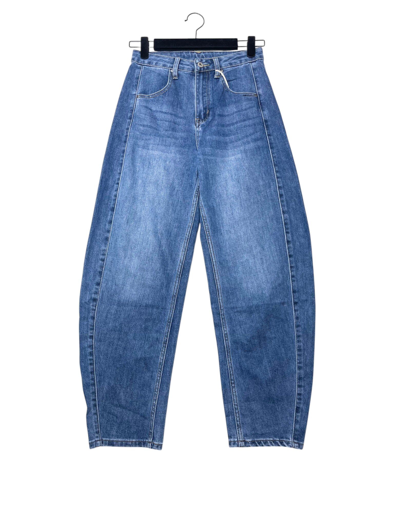 Wholesaler Elegance - Balloon jeans with vertical stitching
