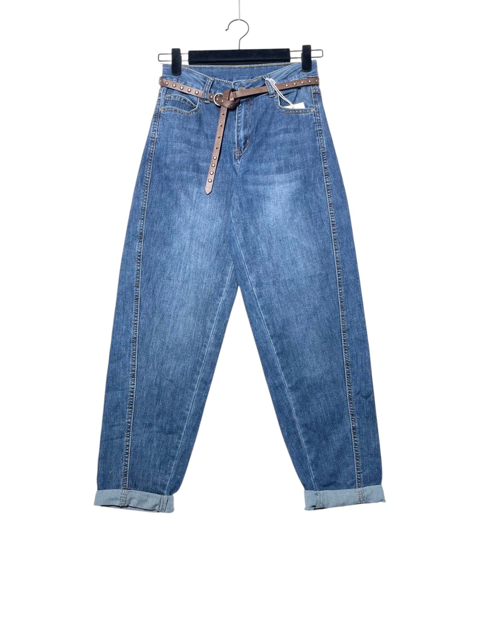 Wholesaler Elegance - Baggy fit jeans with inner seam