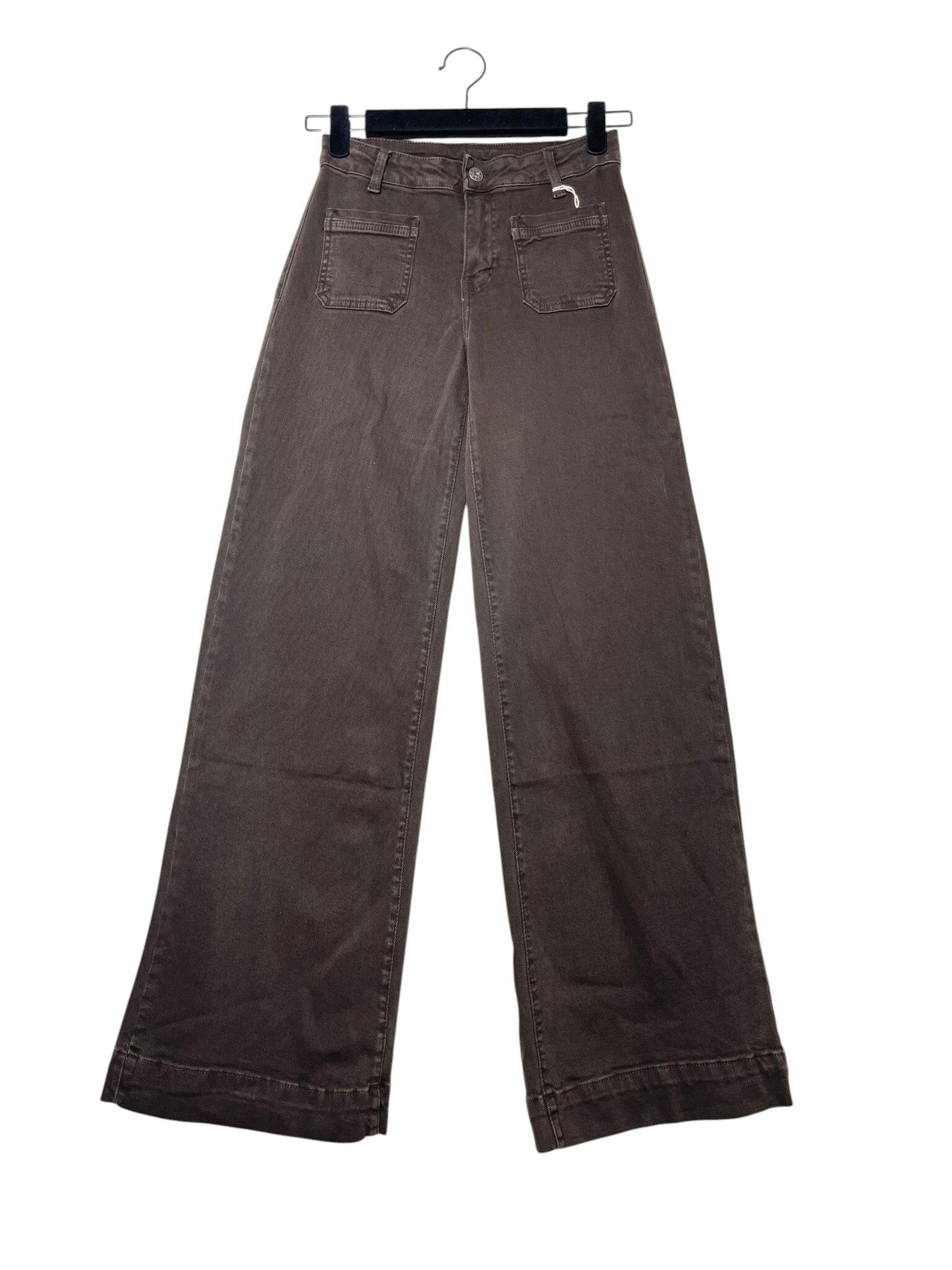 Wholesaler Elegance - Palazzo jeans with front pockets