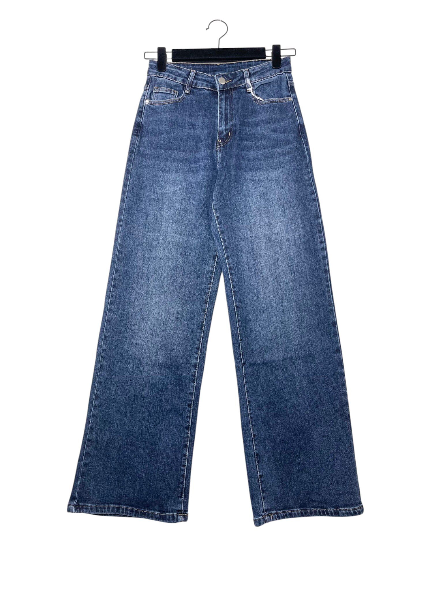 Grossiste Elegance - Jean grande taille à jambes larges