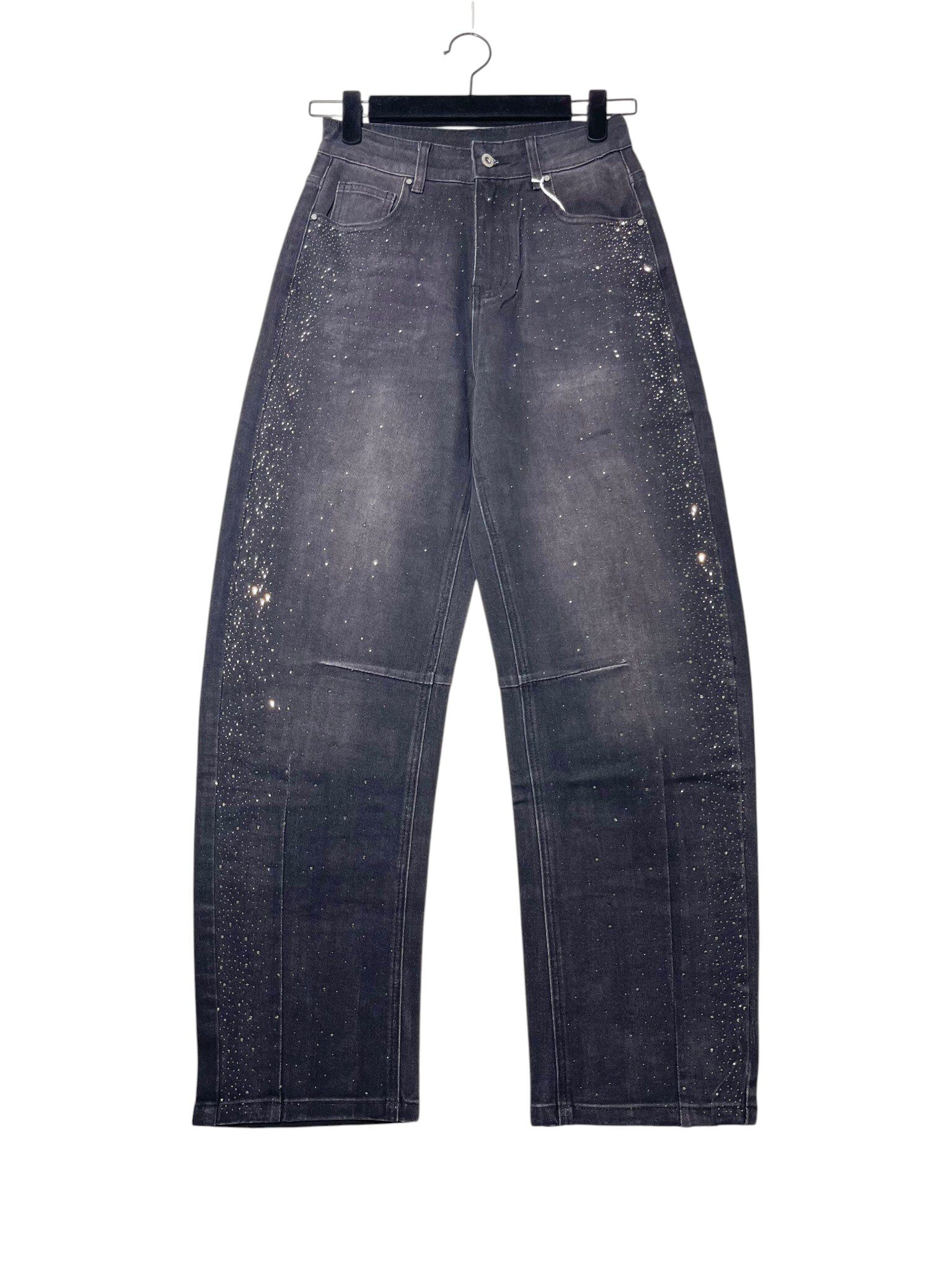 Wholesaler Elegance - Balloon fit jeans with rhinestones