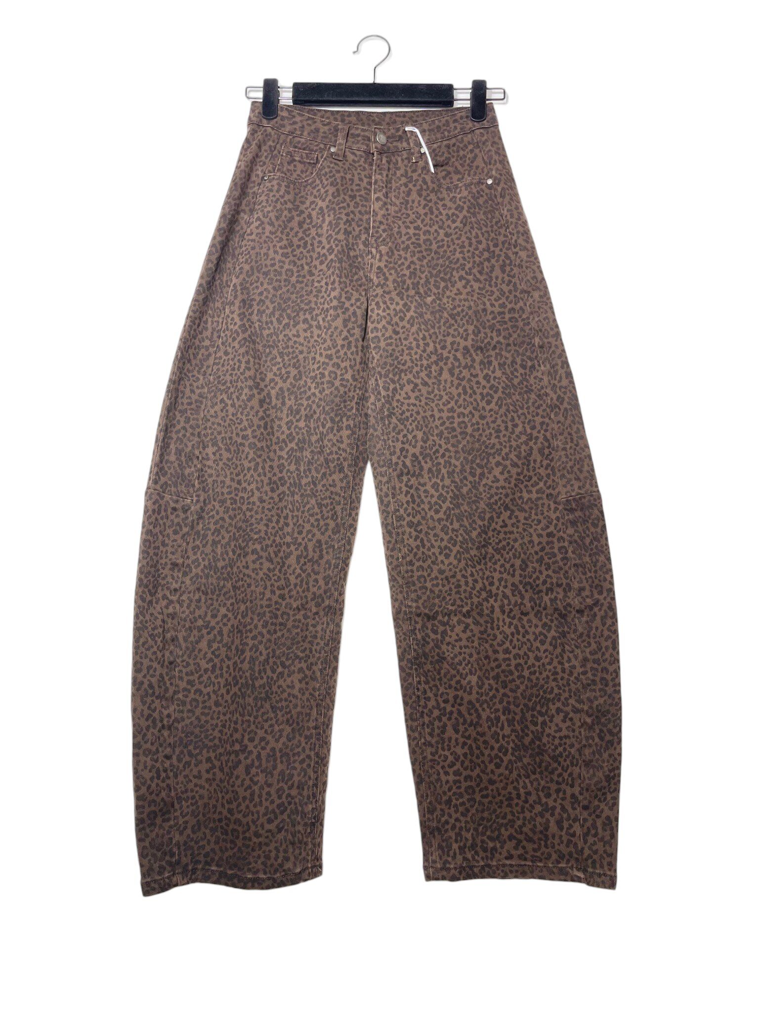 Wholesaler Elegance - Balloon fit jeans with animal print