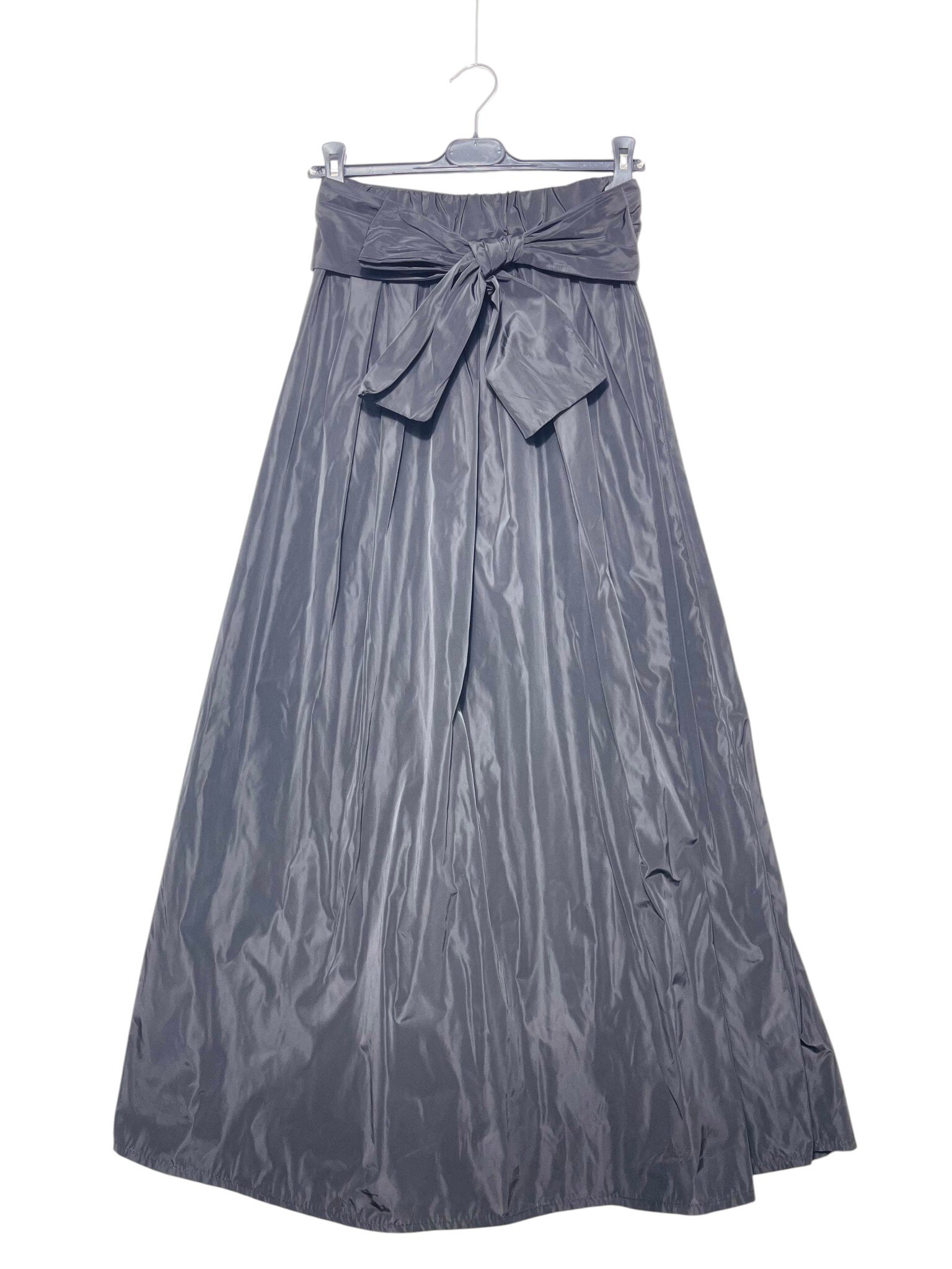 Wholesaler Elegance - Long taffeta skirt with bow