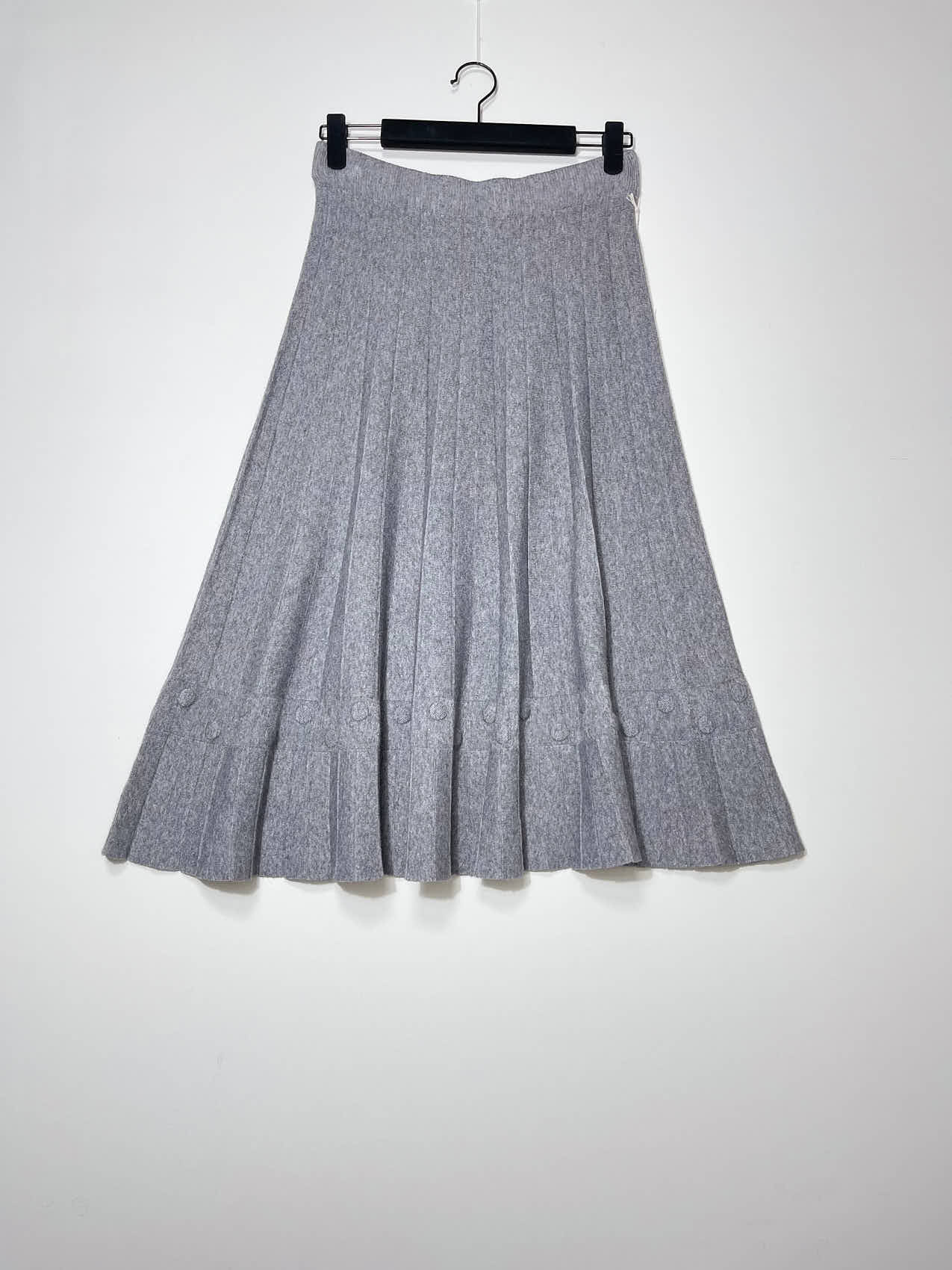 Wholesaler Elegance - Striped knit skirt, elastic waist