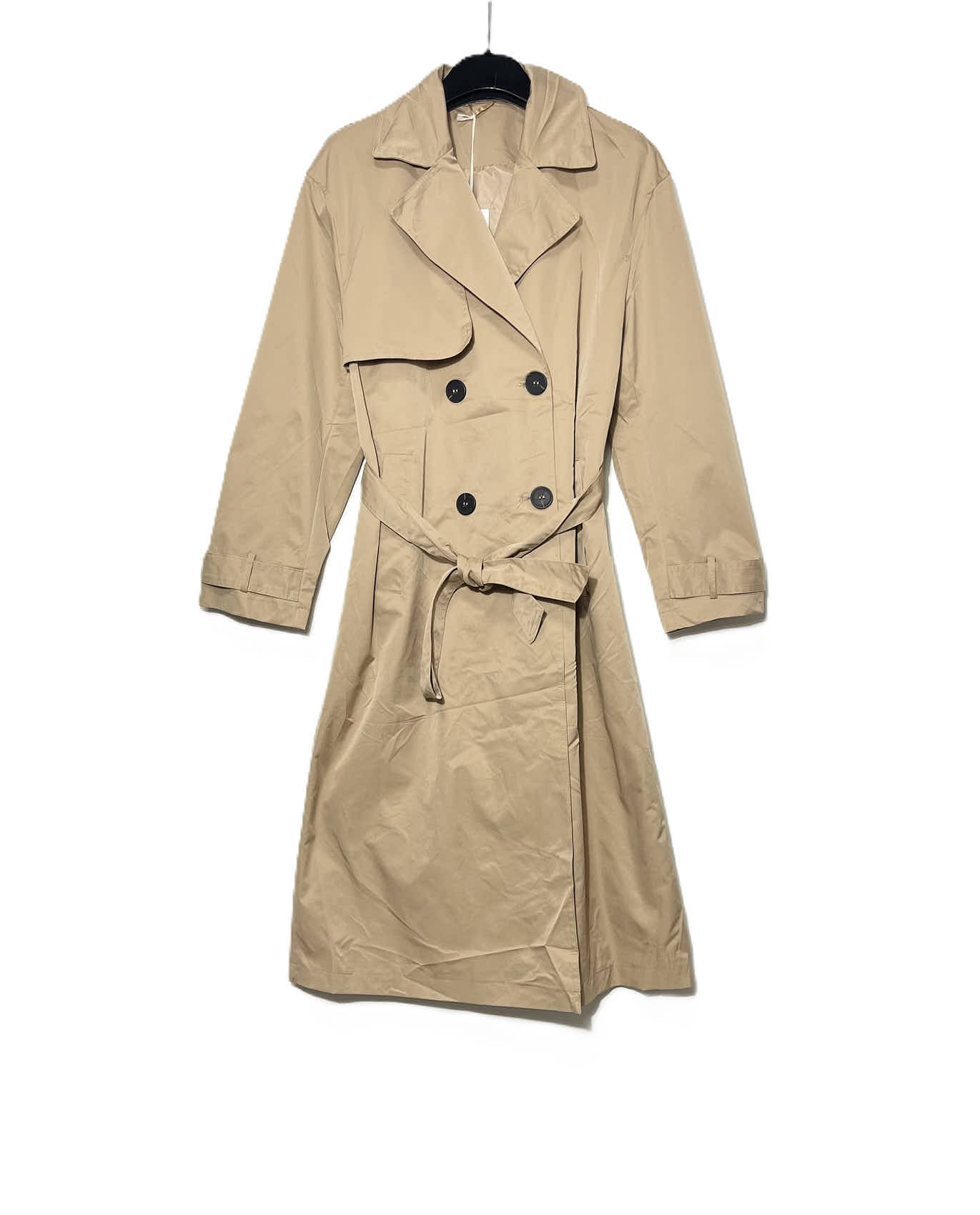 Grossiste Elegance - Trench long à double boutonnage avec poches