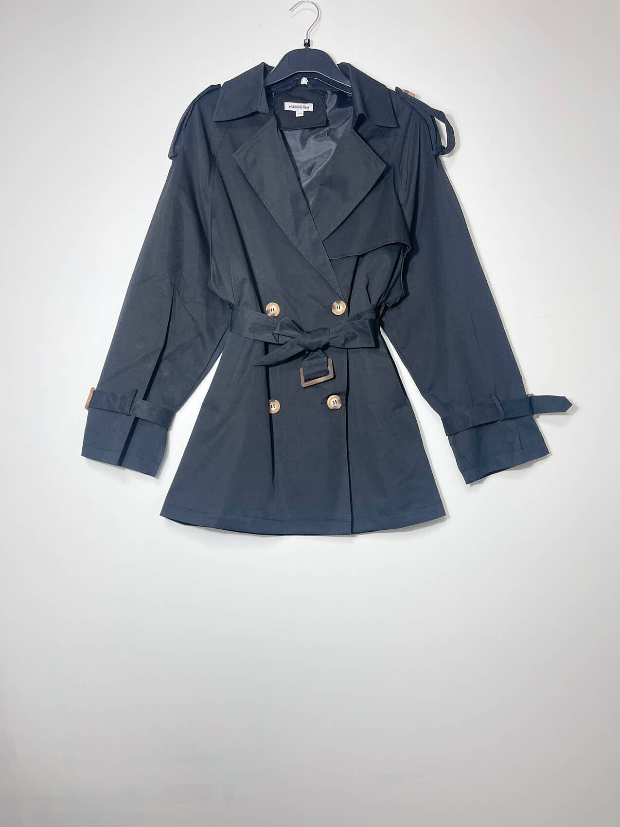 Wholesaler Elegance - Short trench with internal lining