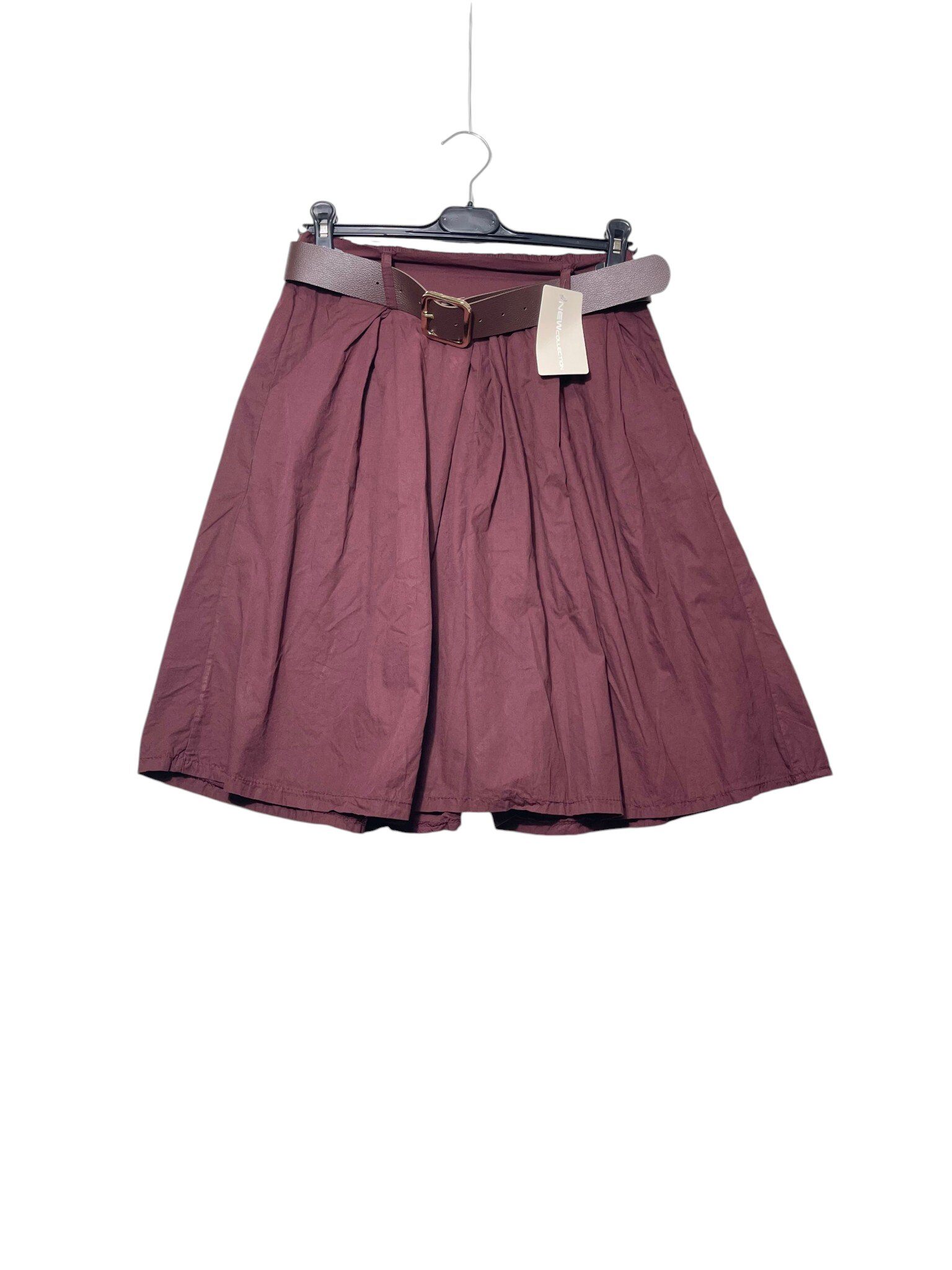 Grossista Elegance - Bermuda lunga con elastico in vita e cintura