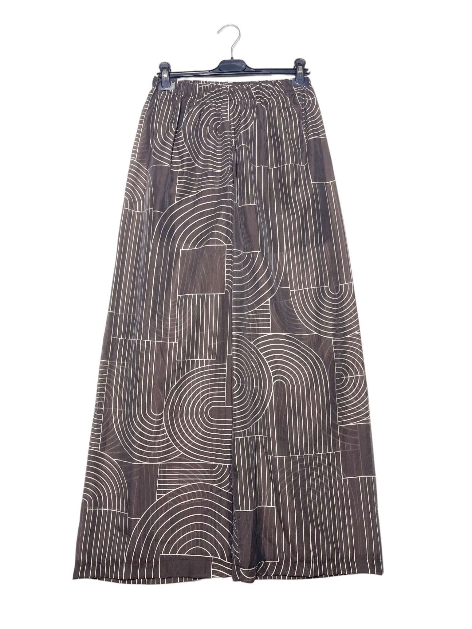 Mayorista Elegance - Pantalón de lyocell con estampado geométrico, forrado por dentro