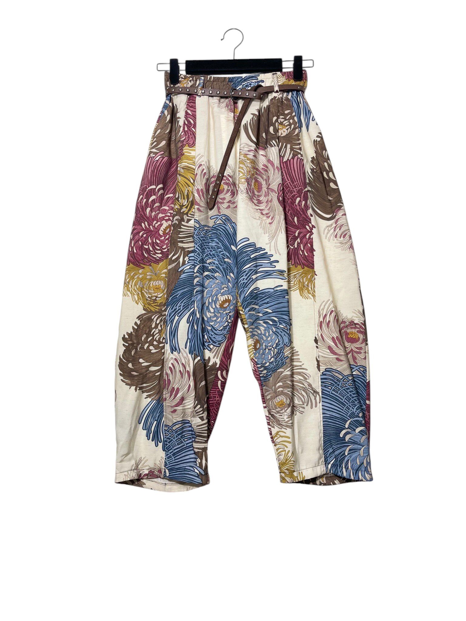 Wholesaler Elegance - Baggy fit linen blend trousers