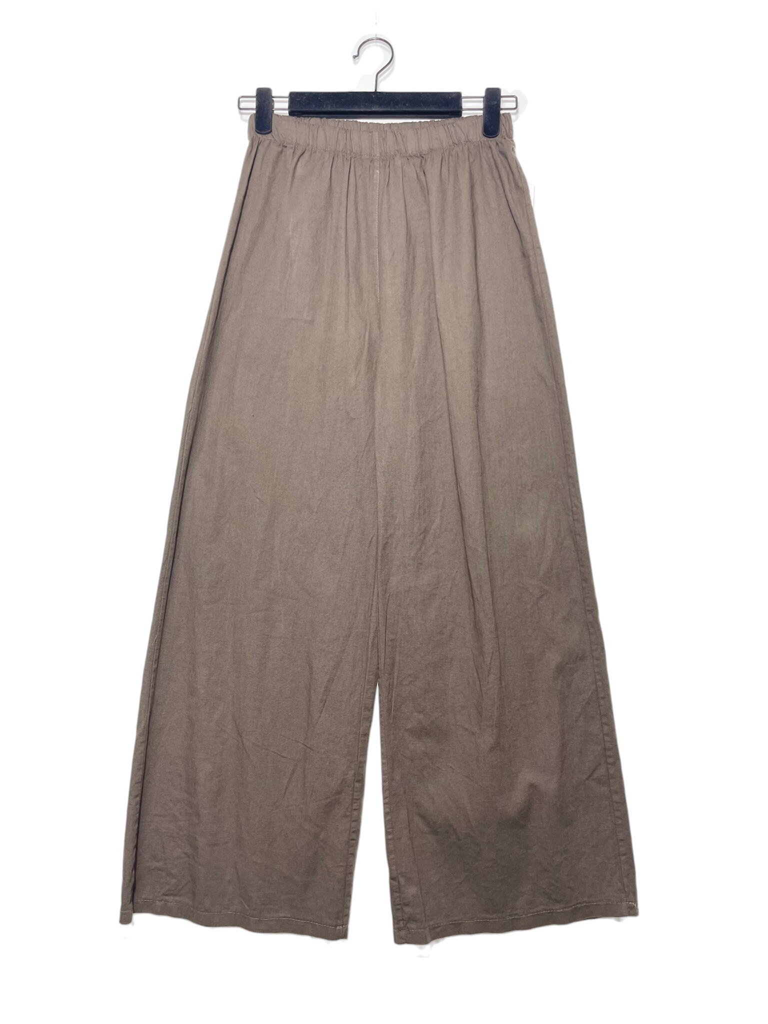 Wholesaler Elegance - Pure cotton trousers with a linen effect