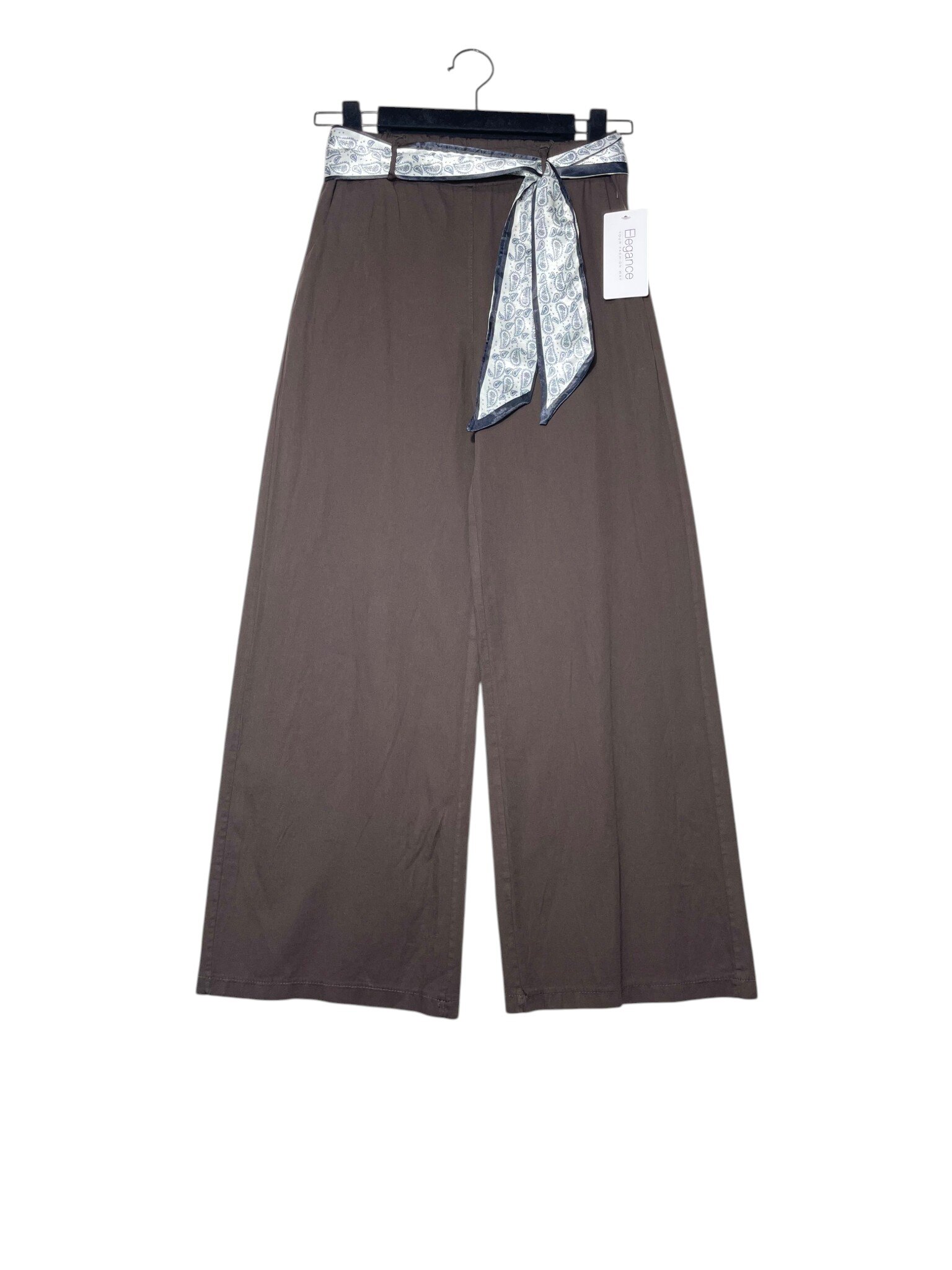 Wholesaler Elegance - Palazzo pants in plus size made of lightweight cotton