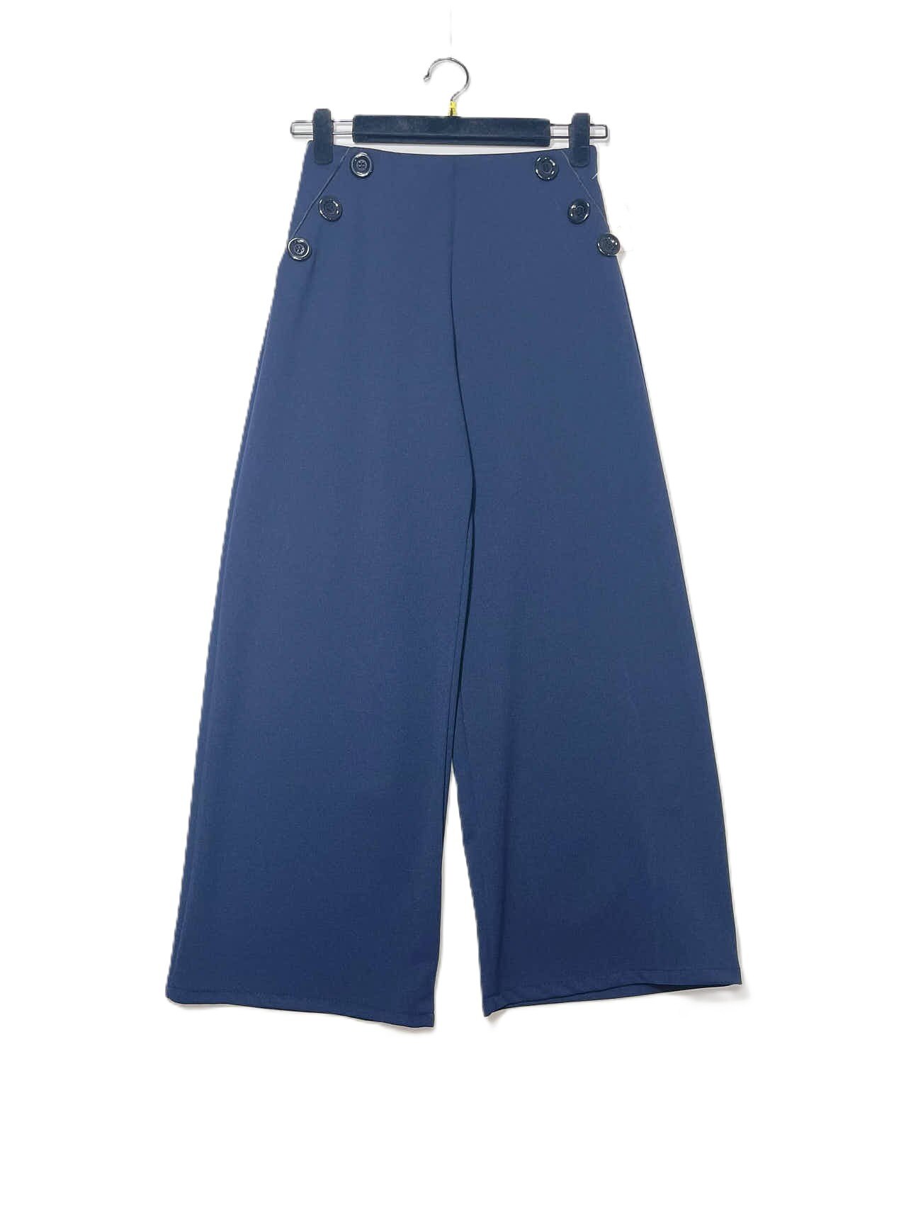 Wholesaler Elegance - Big size trousers with black buttons