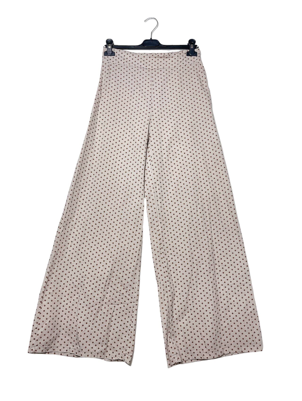 Wholesaler Elegance - Straight polka dot pants with elastic at the back