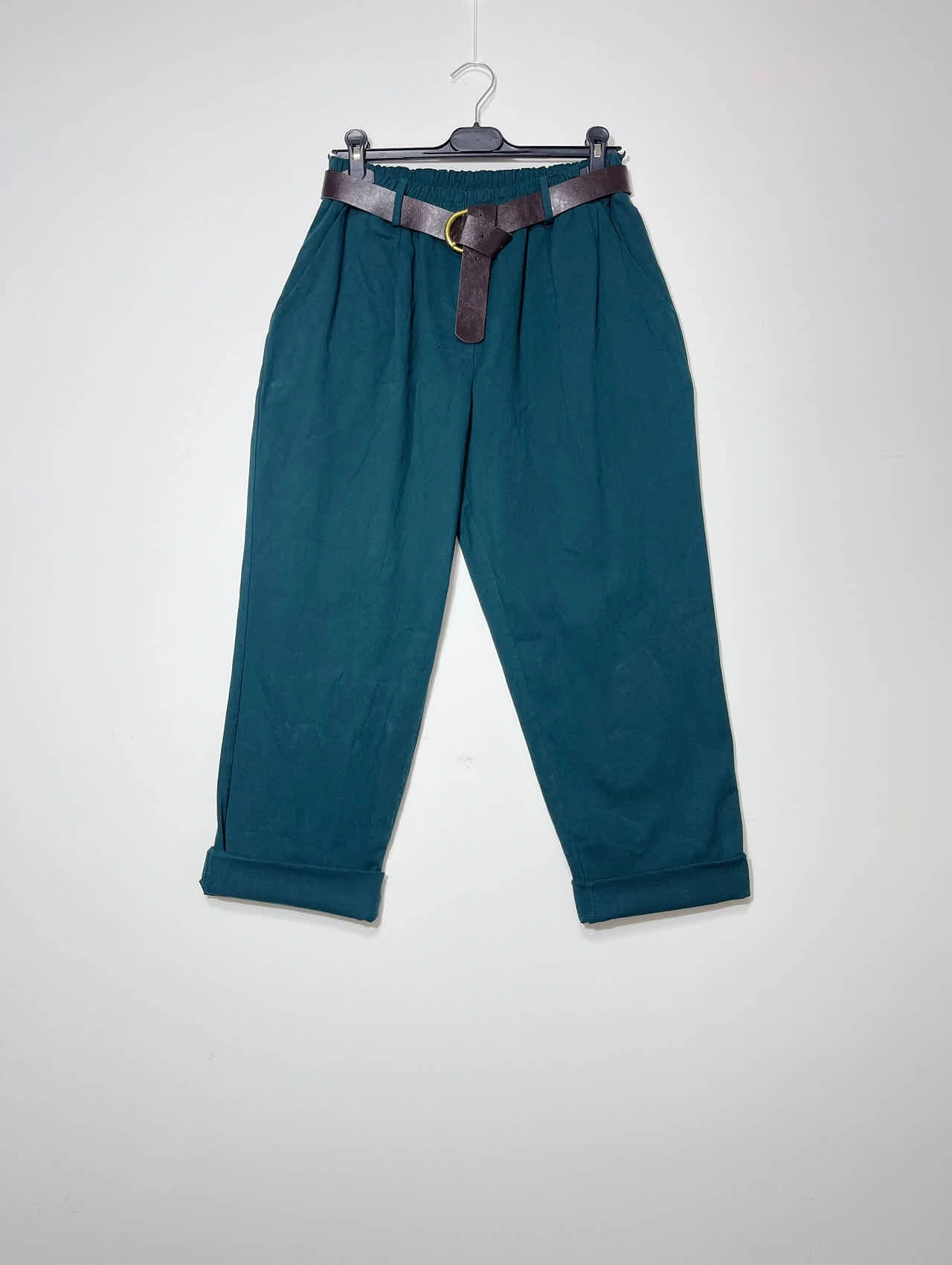 Grossista Elegance - Pantalone over con elastico in vita