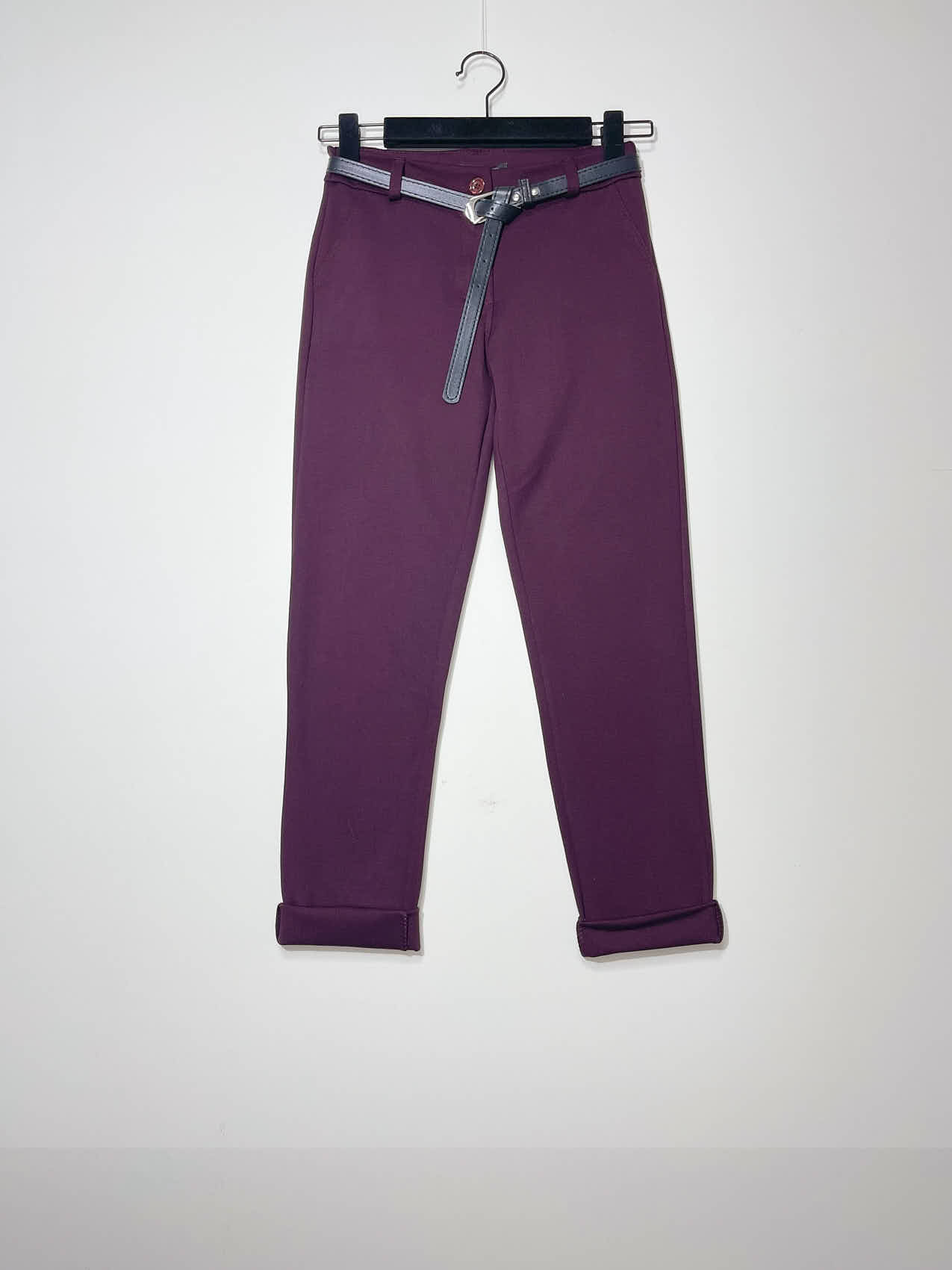 Grossiste Elegance - Pantalon cigarette en Punto Milano