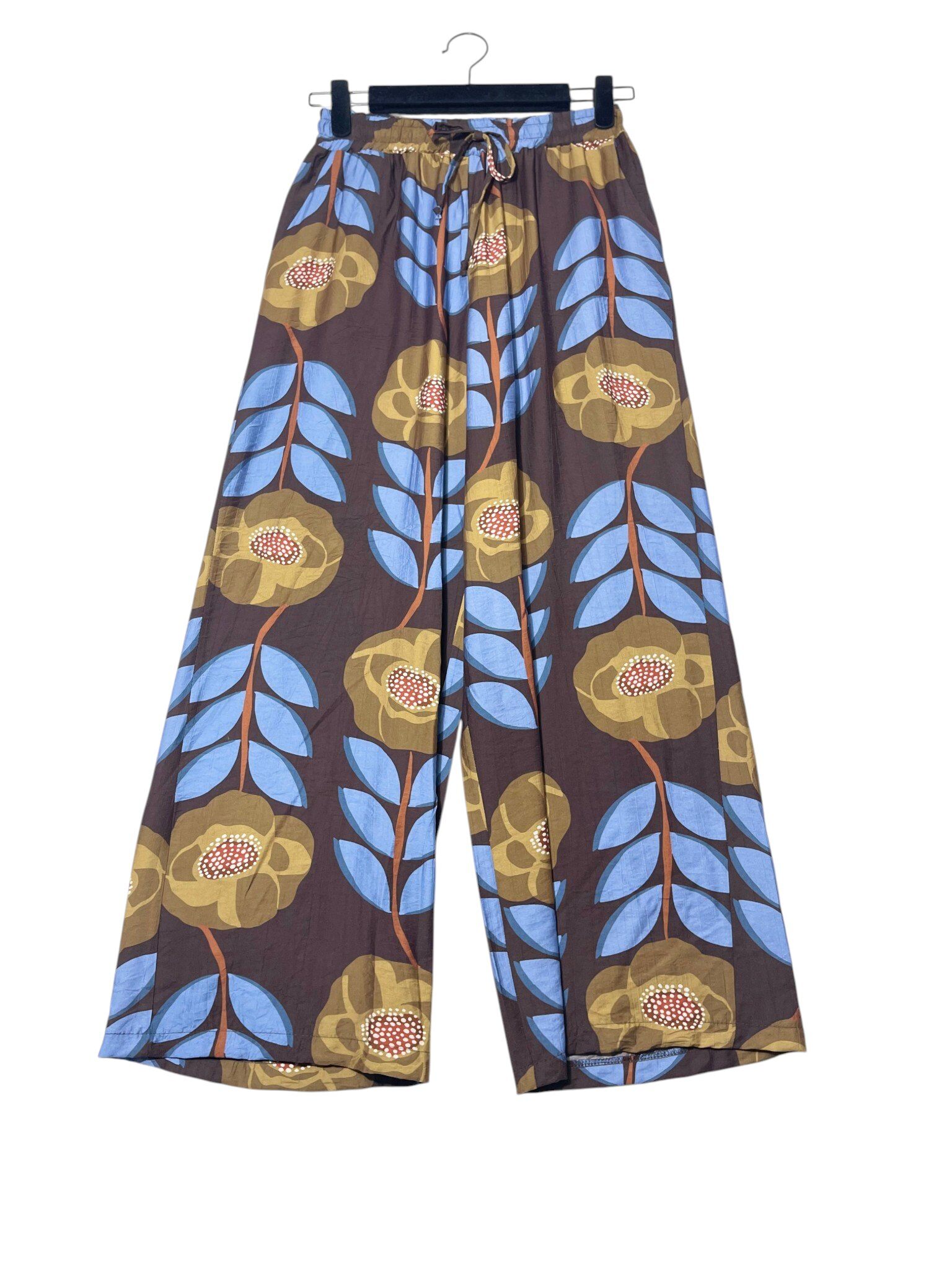 Grossiste Elegance - Pantalon à cordon imprimé fleur