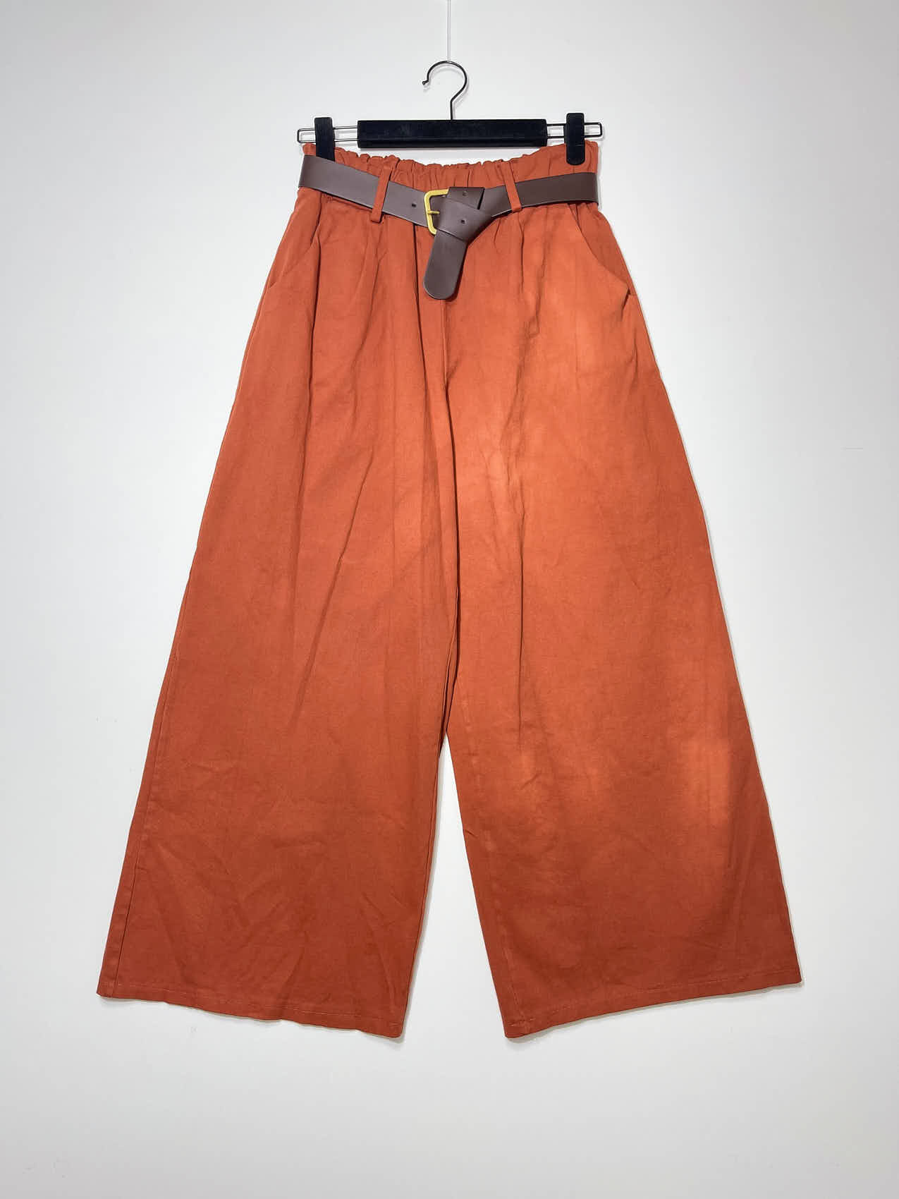 Grossista Elegance - Pantalone a Palazzo in Gabardina di Cotone