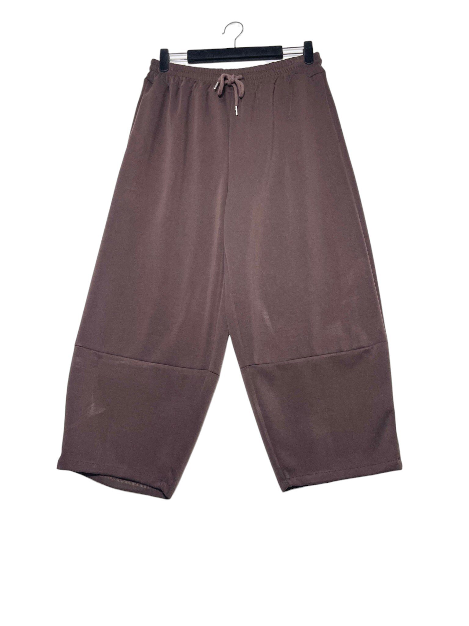 Grossiste Elegance - Pantalon grande taille en molleton coupe ample avec couture
