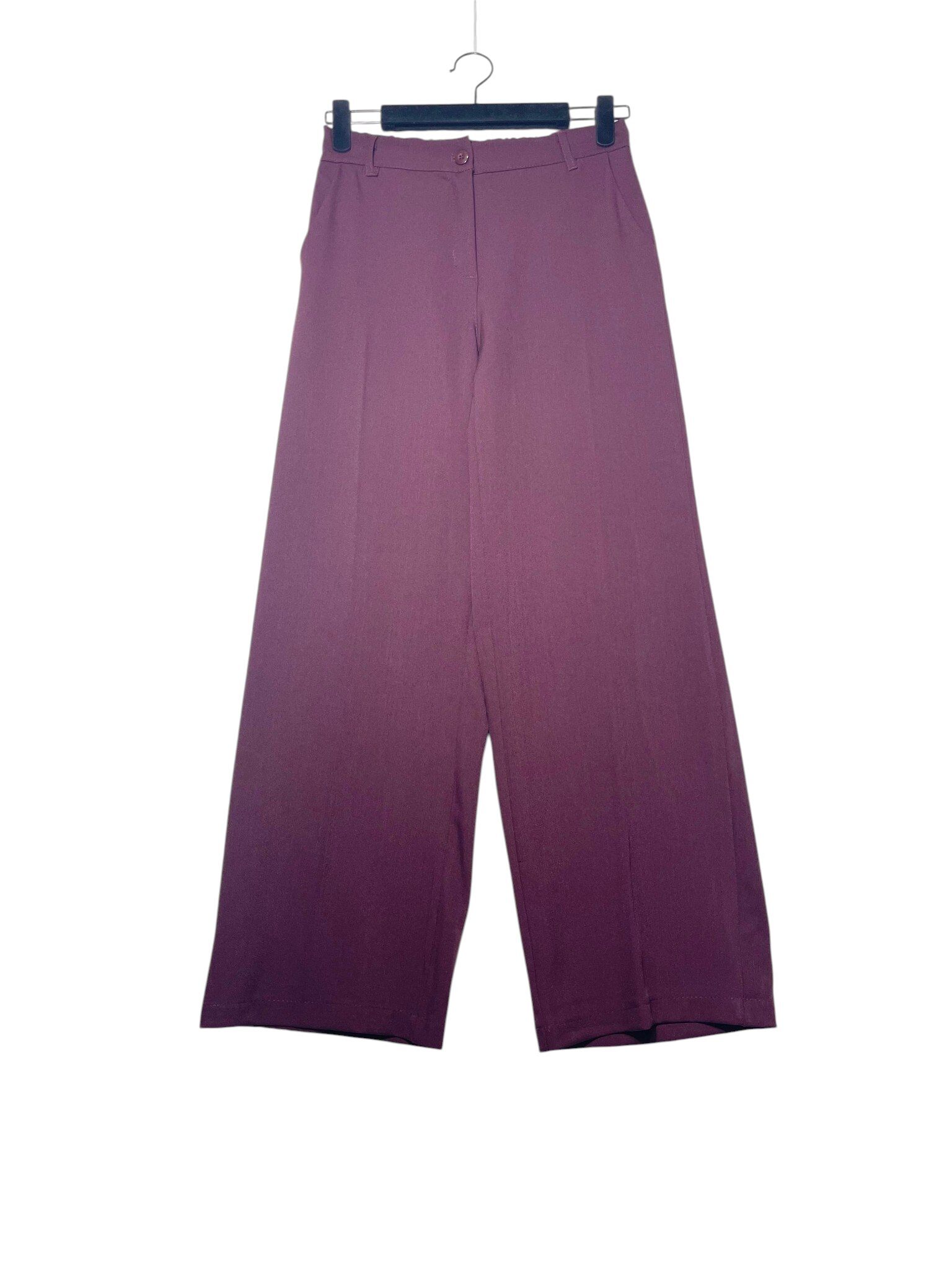 Wholesaler Elegance - Palazzo pants, elasticated at the waist