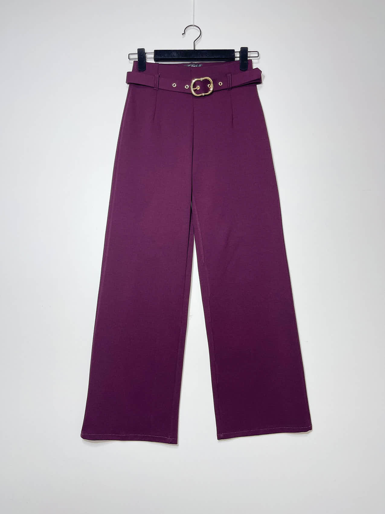 Grossista Elegance - Pantalone a Palazzo Punto Milano con Elastico in Vita
