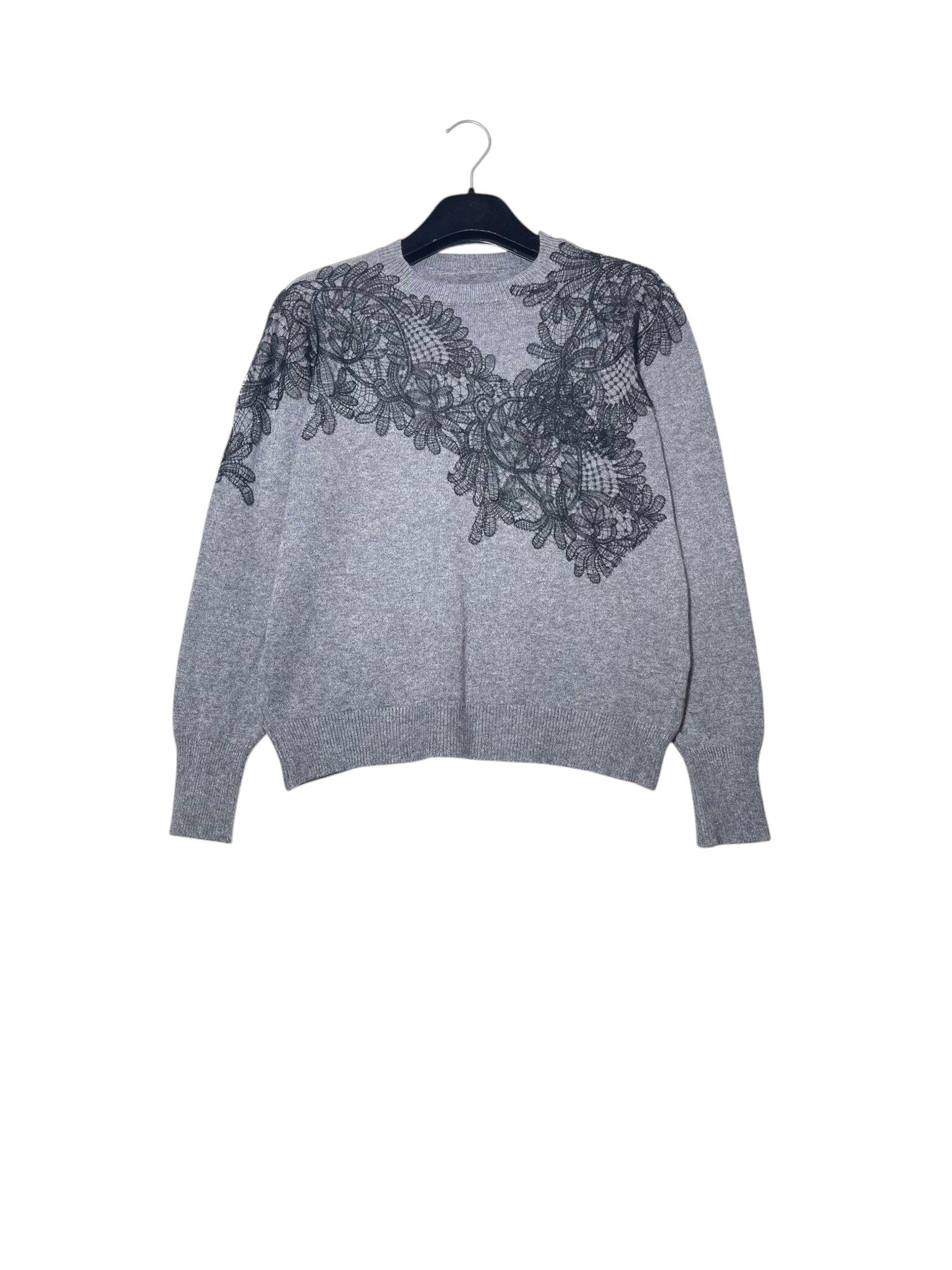 Wholesaler Elegance - Sweater with lace inserts