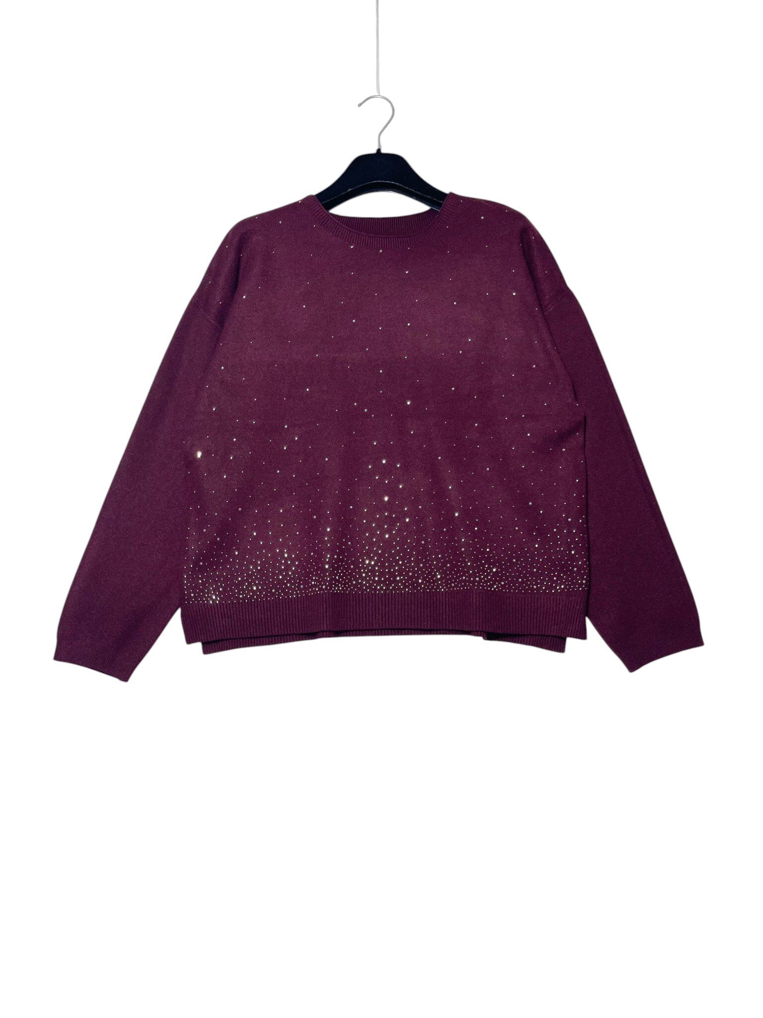 Wholesaler Elegance - Wool blend sweater with gradient sequins