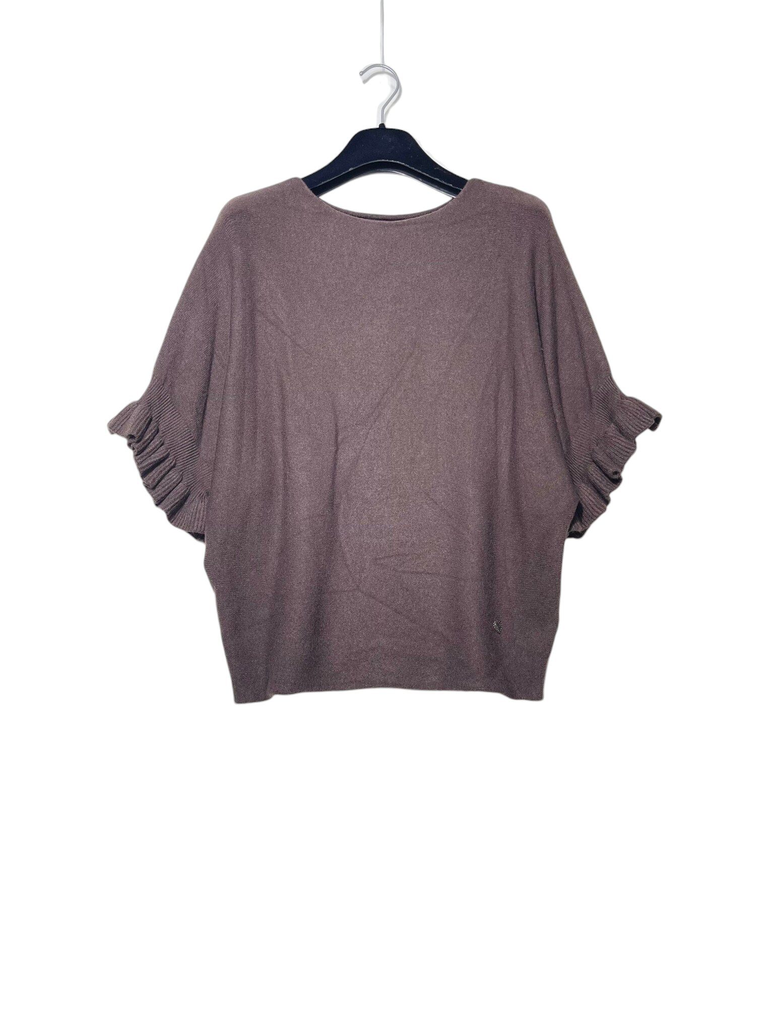 Grossiste Elegance - Pull à manches chauve-souris avec volants