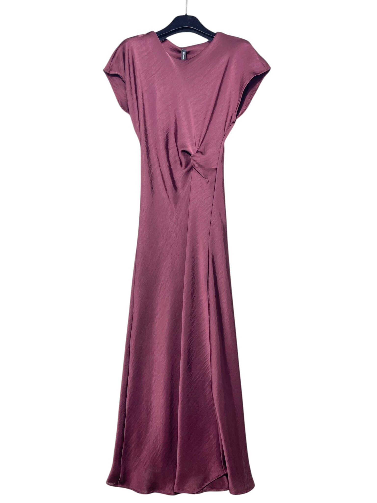 Mayorista Elegance - Vestido largo con nudo lateral