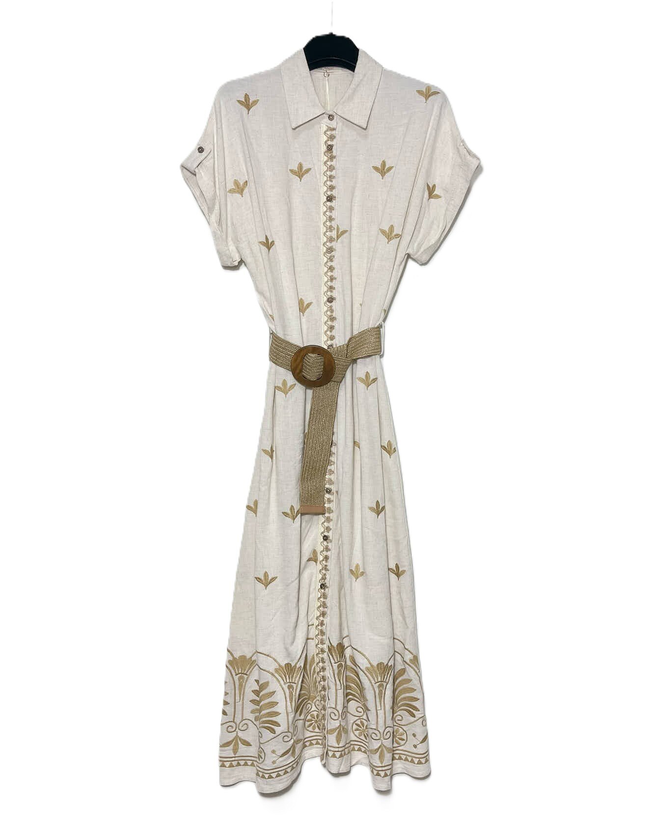 Wholesaler Elegance - Shirt dress with embroidery