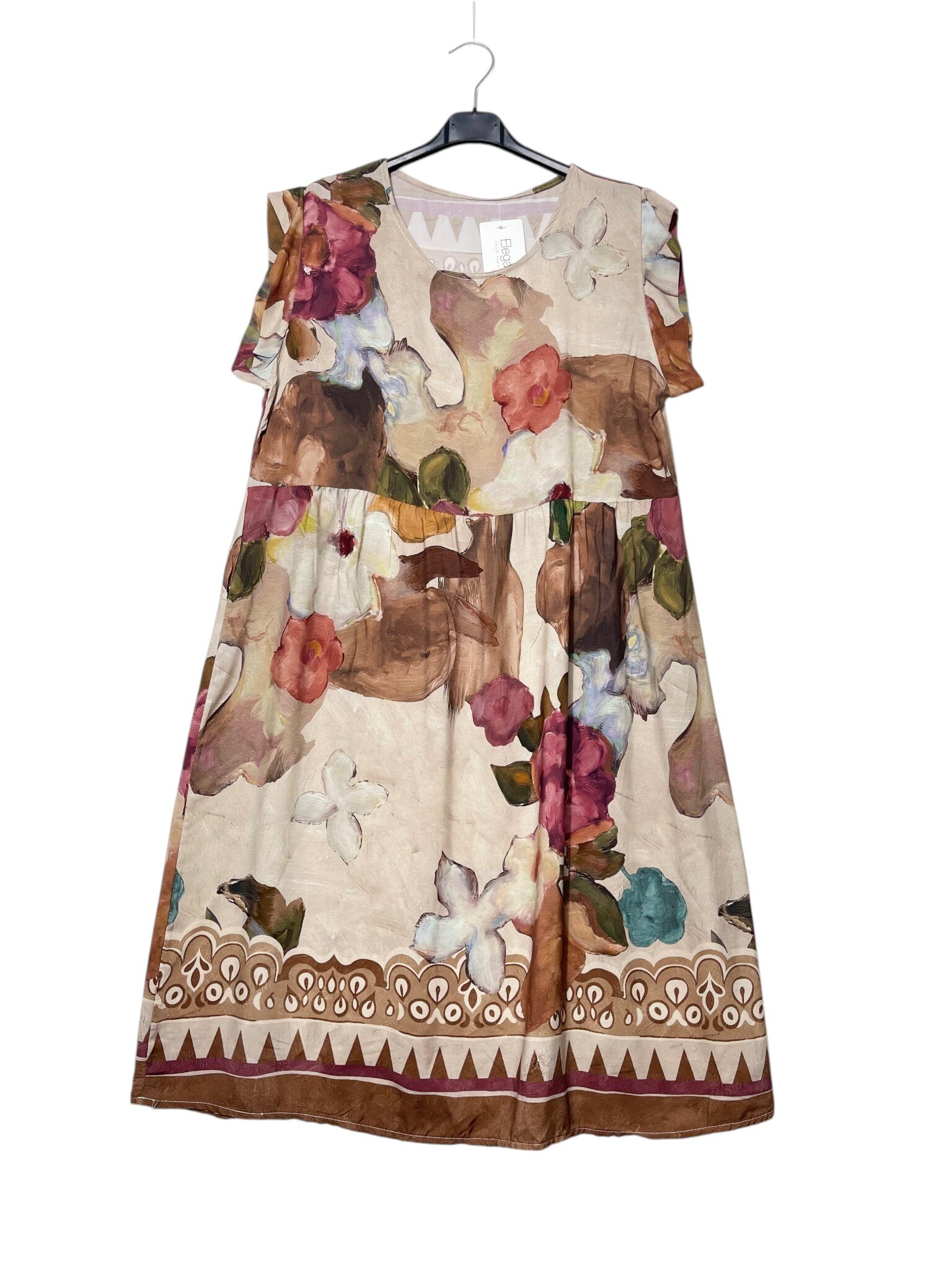 Mayorista Elegance - Chaleco sin mangas con estampado floral