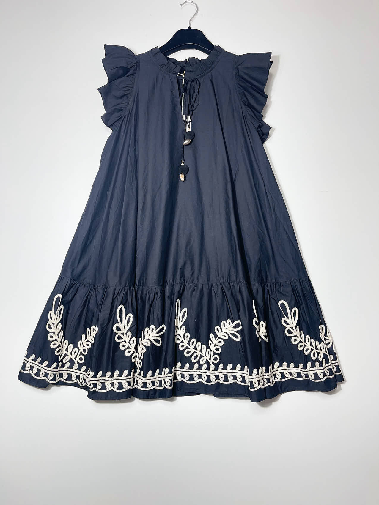 Wholesaler Elegance - Volant shoulder clothes dress