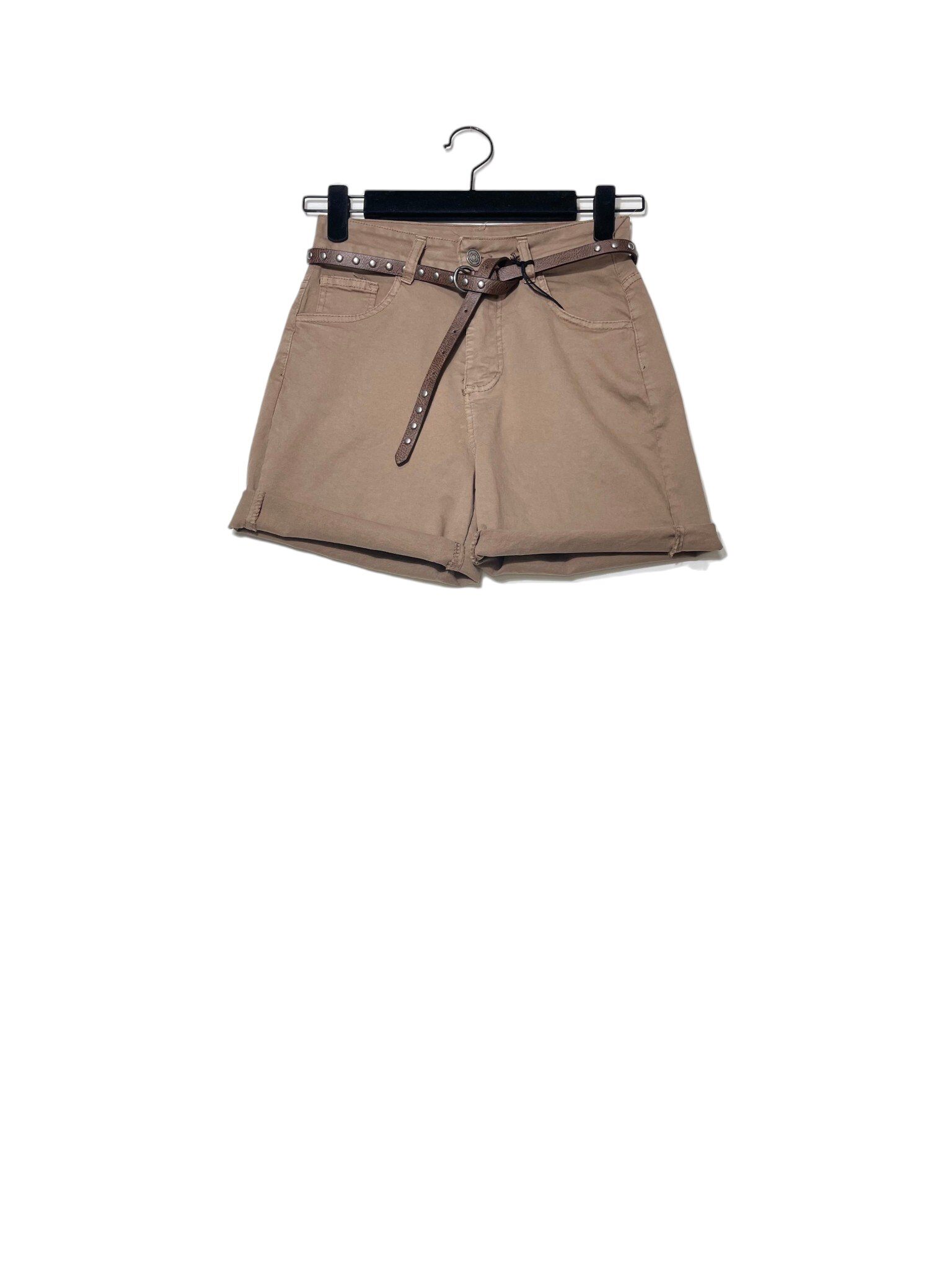 Wholesaler Elegance - Shorts with studded belt