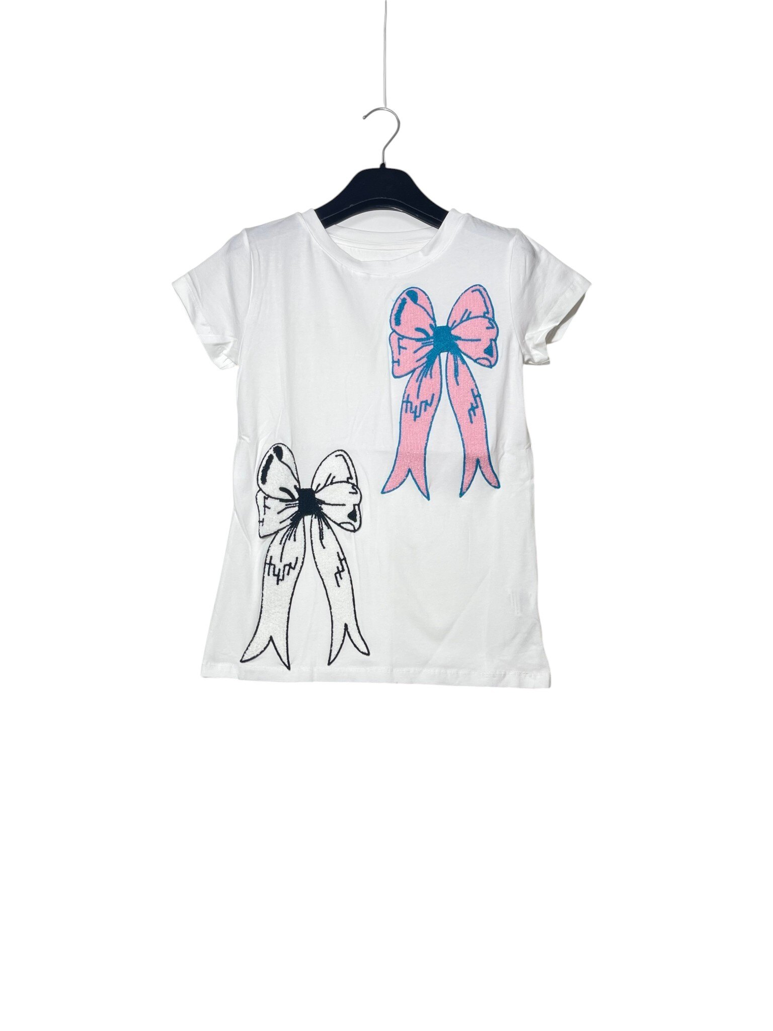 Wholesaler Elegance - T-shirt with bow-shaped applique