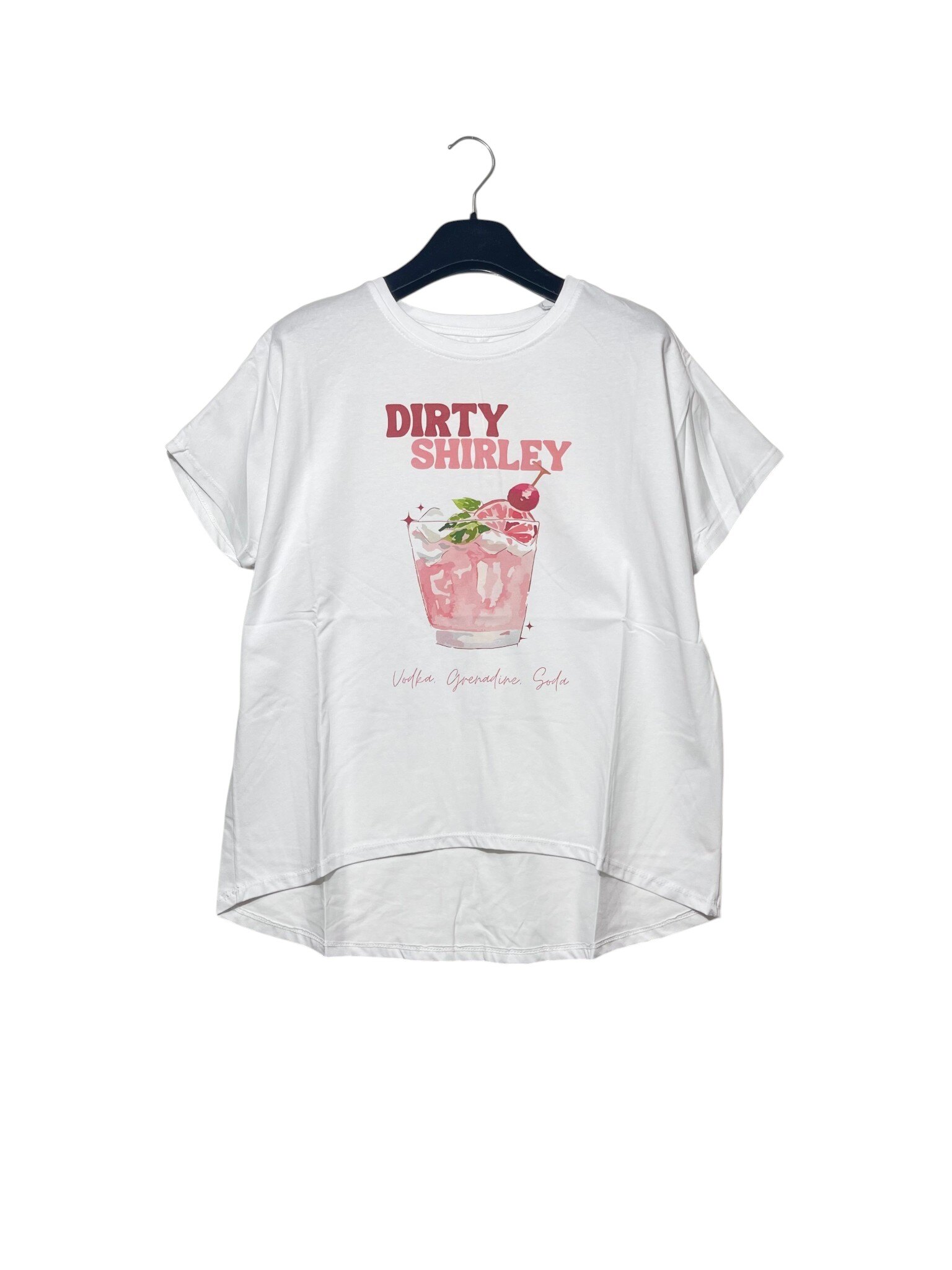 Wholesaler Elegance - Oversized T-shirt with vodka print