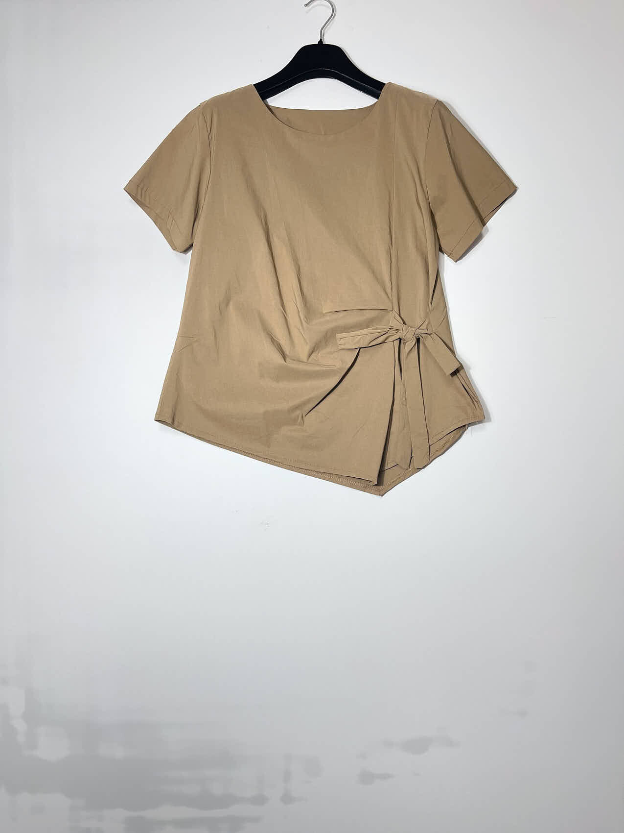 Grossiste Elegance - T -Shirt élastique avec nœud latéral