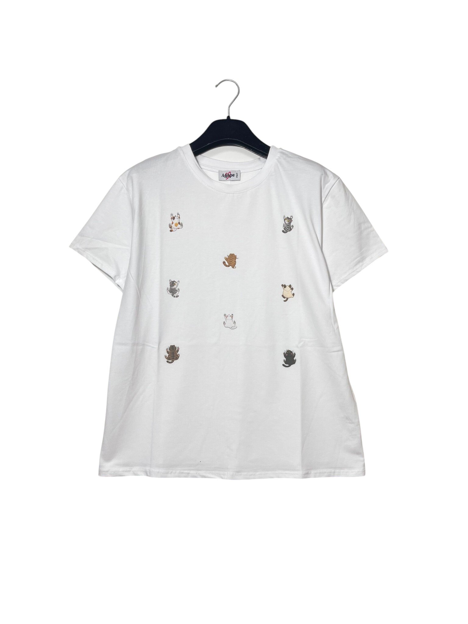Mayorista Elegance - Camiseta de talla media con estampado