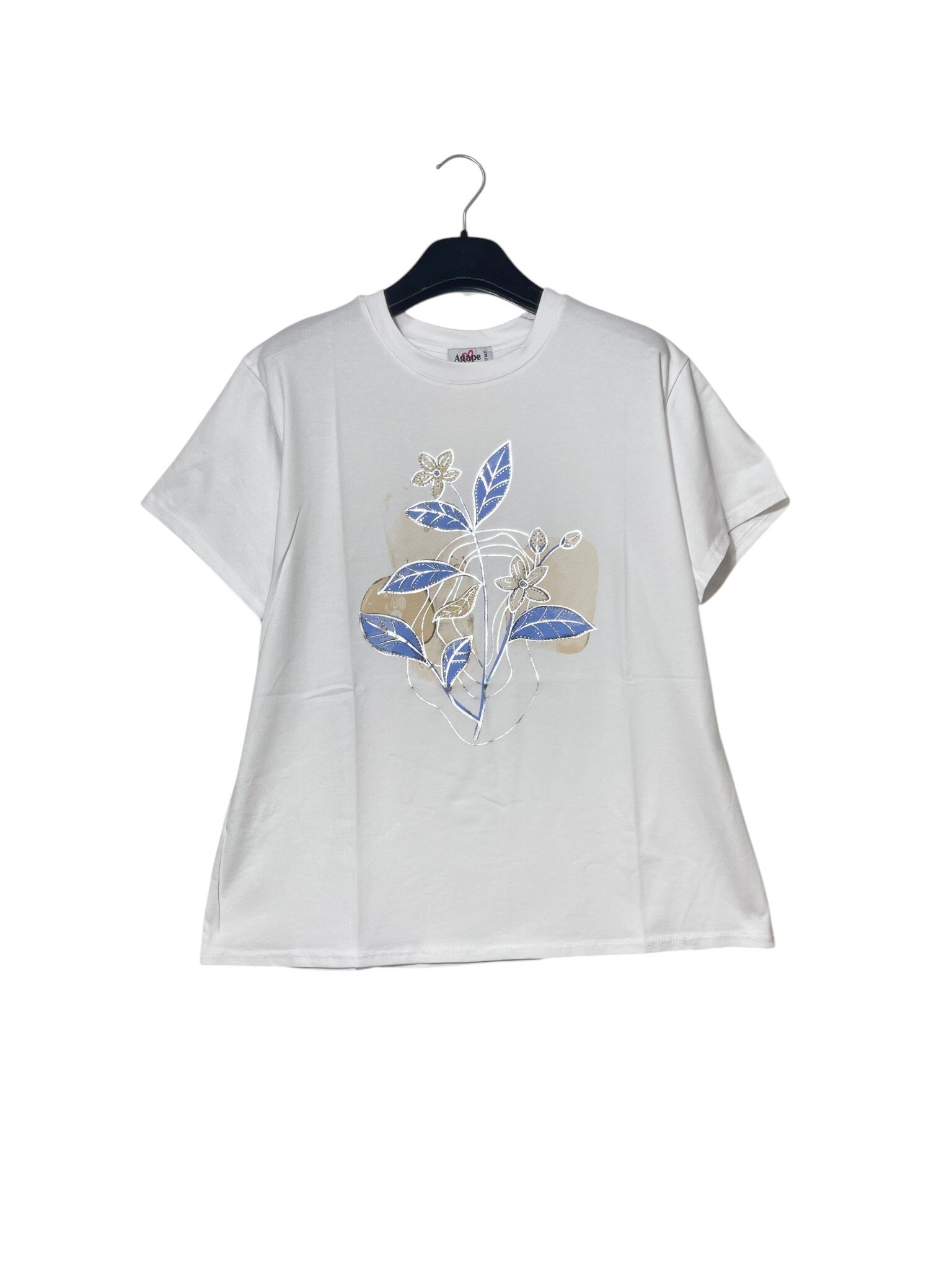 Mayorista Elegance - Camiseta de talla mediana con estampado
