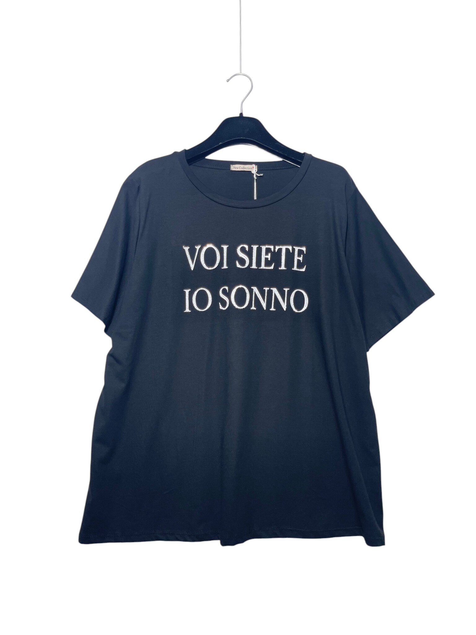 Mayorista Elegance - Camiseta de talla grande con la frase VOSOTROS SOIS YO SOY