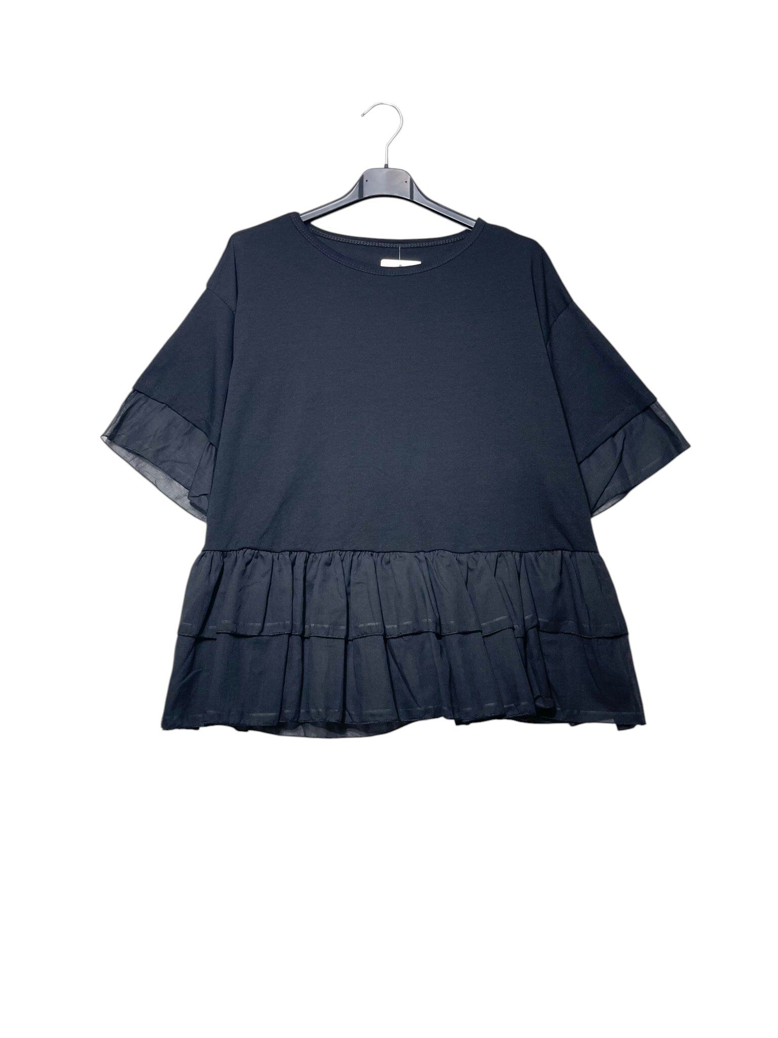 Grossista Elegance - Maglietta con le balze