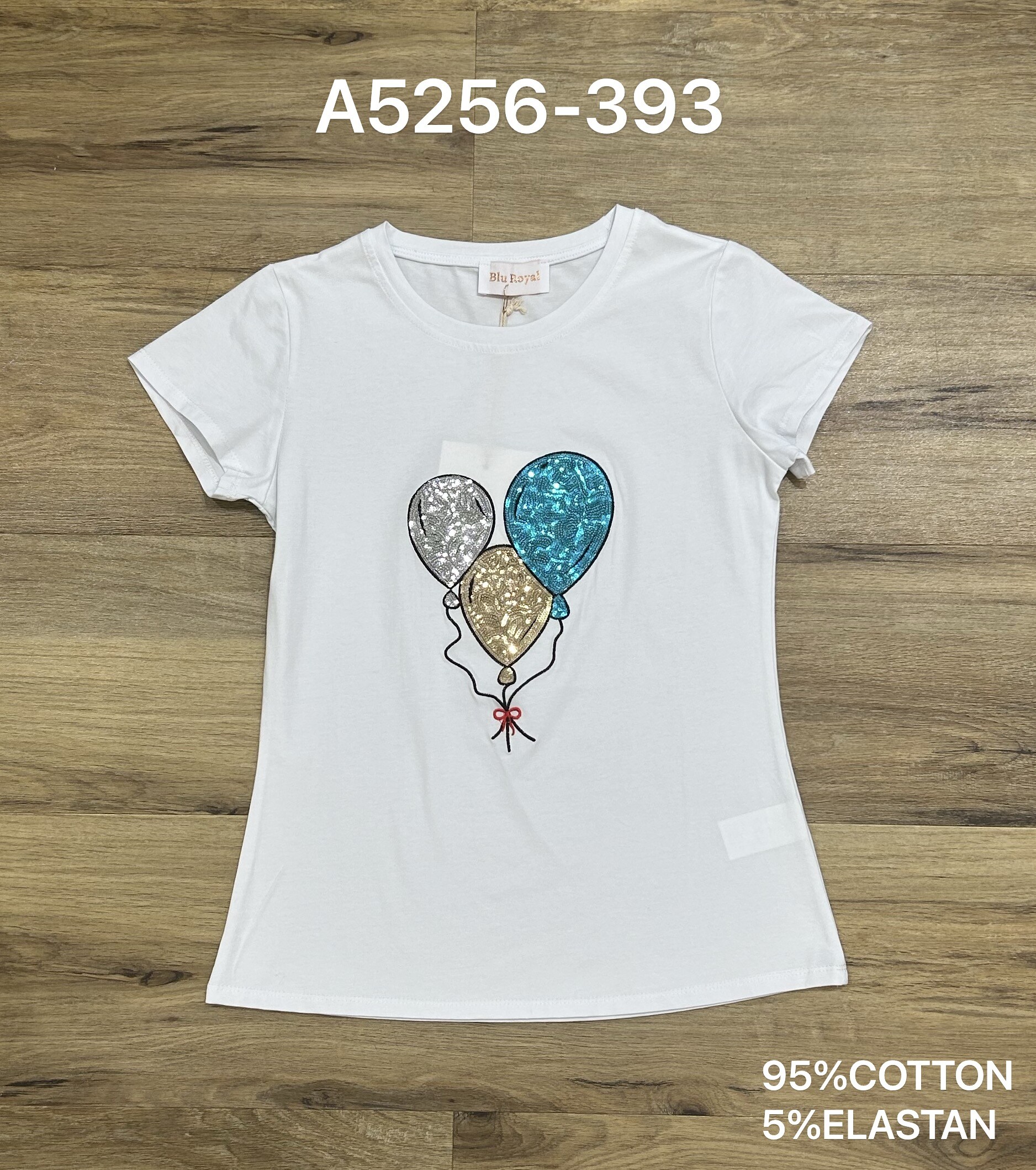 Wholesaler Elegance - Slim-fit T-shirt with balloon-shaped sequins