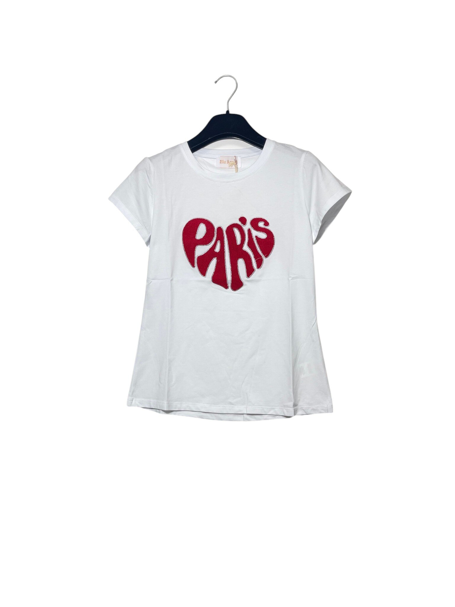 Wholesaler Elegance - Slim-fit T-shirt with heart-shaped appliqué