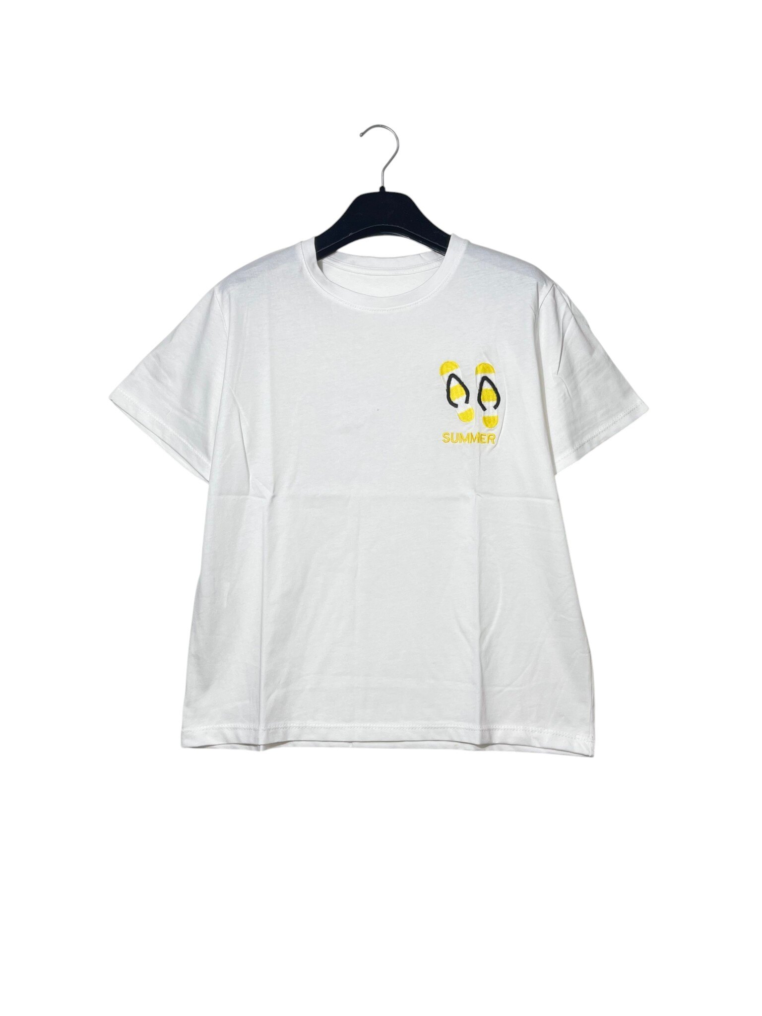 Mayorista Elegance - Camiseta mediana con bordados