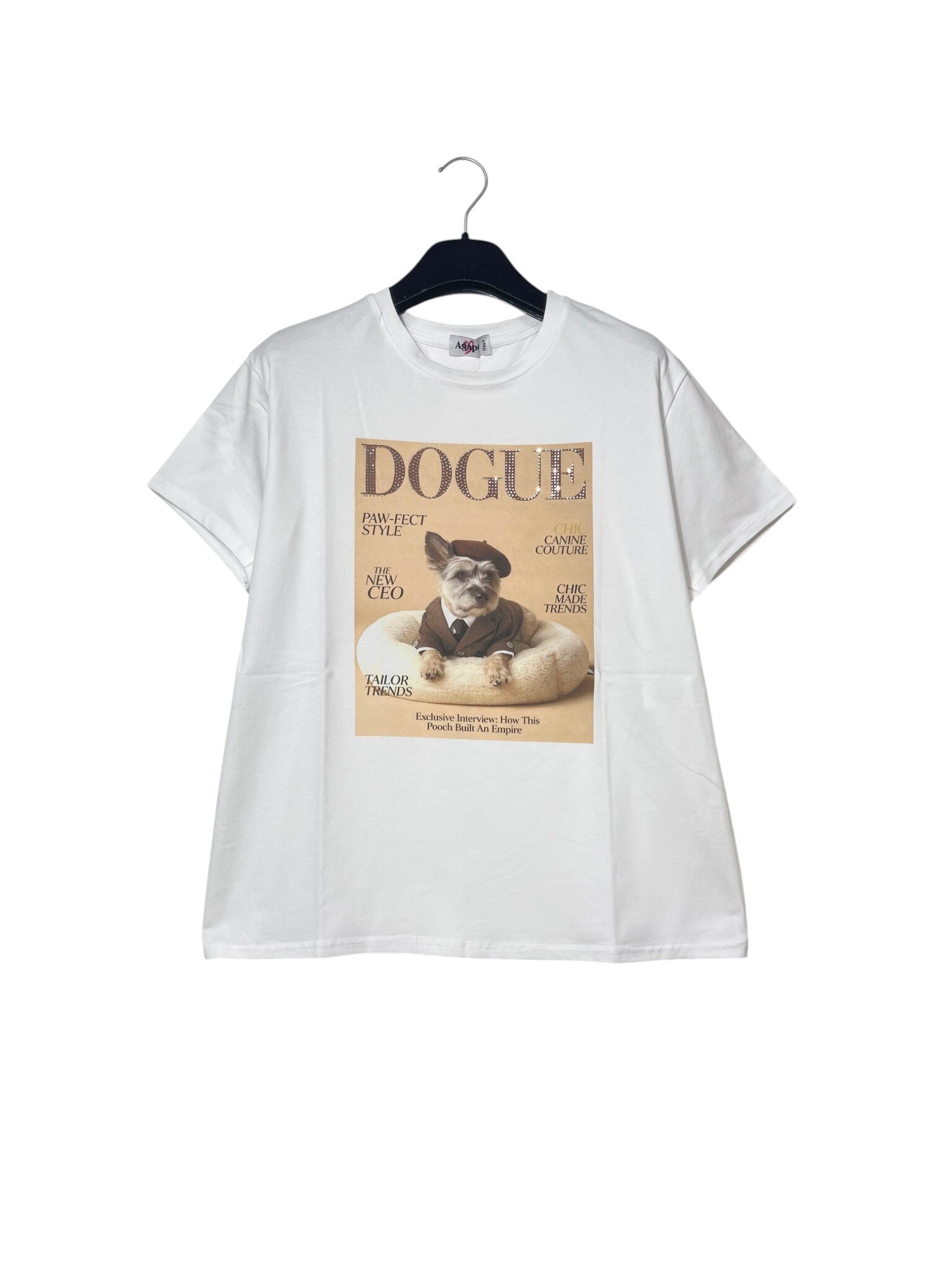 Mayorista Elegance - Camiseta de talla mediana con estampado