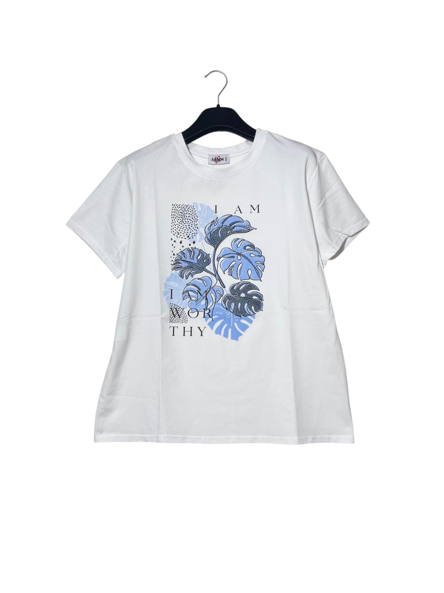 Mayorista Elegance - Camiseta de talla mediana con estampado